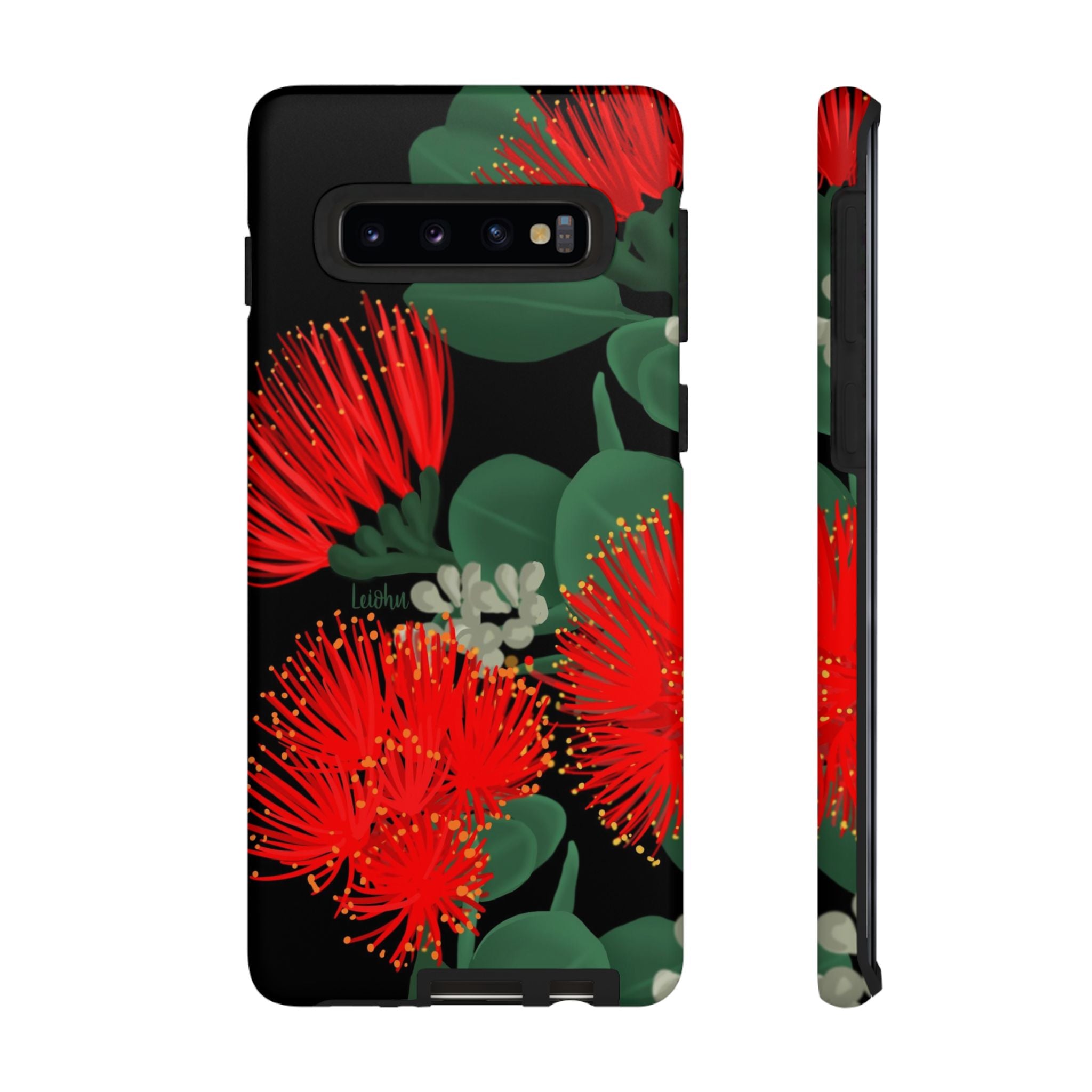 'Ōhi'a Lehua - 'Ele'ele - Samsung Galaxy - LEIOHU DESIGNS