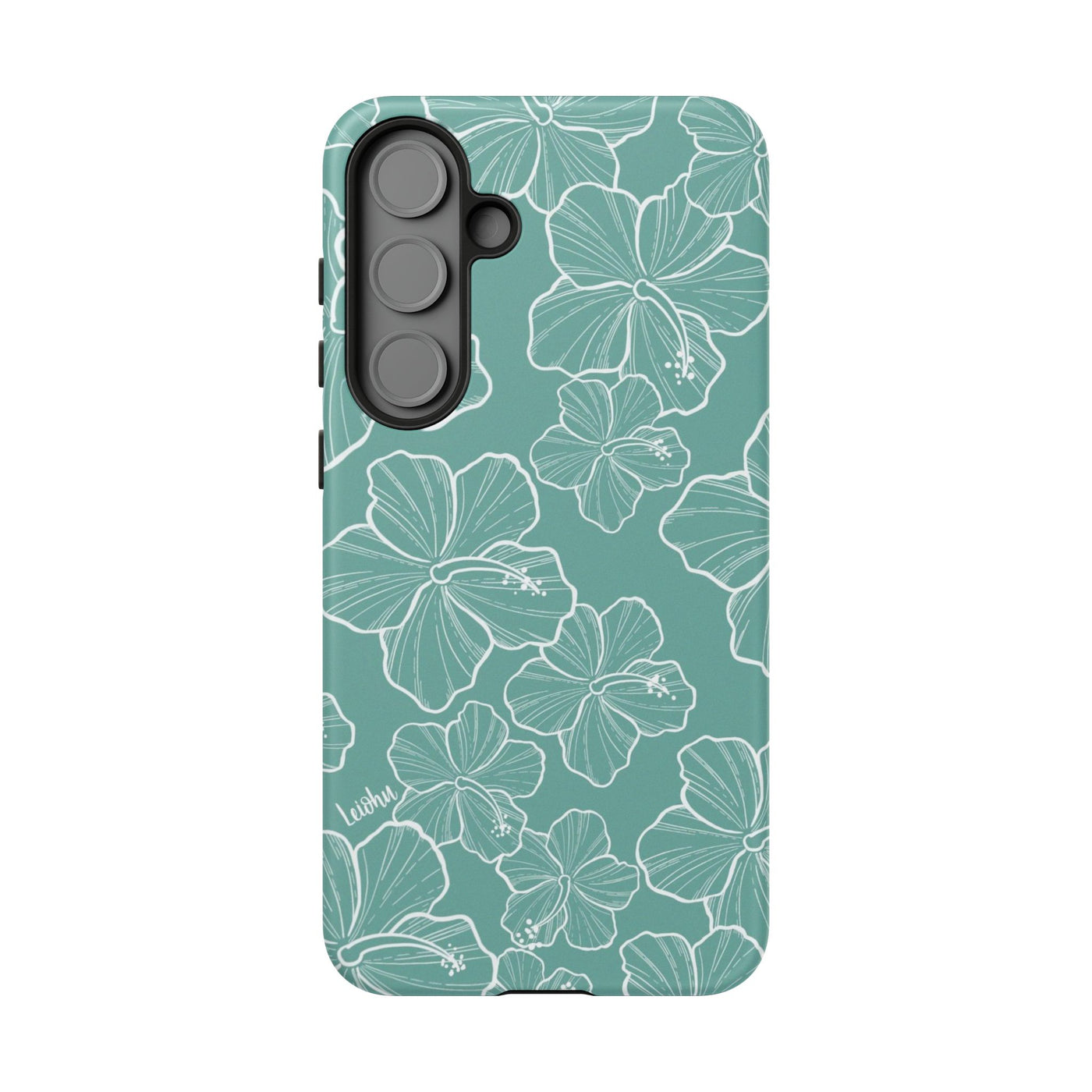 Hibiscus - Teal - Samsung Galaxy