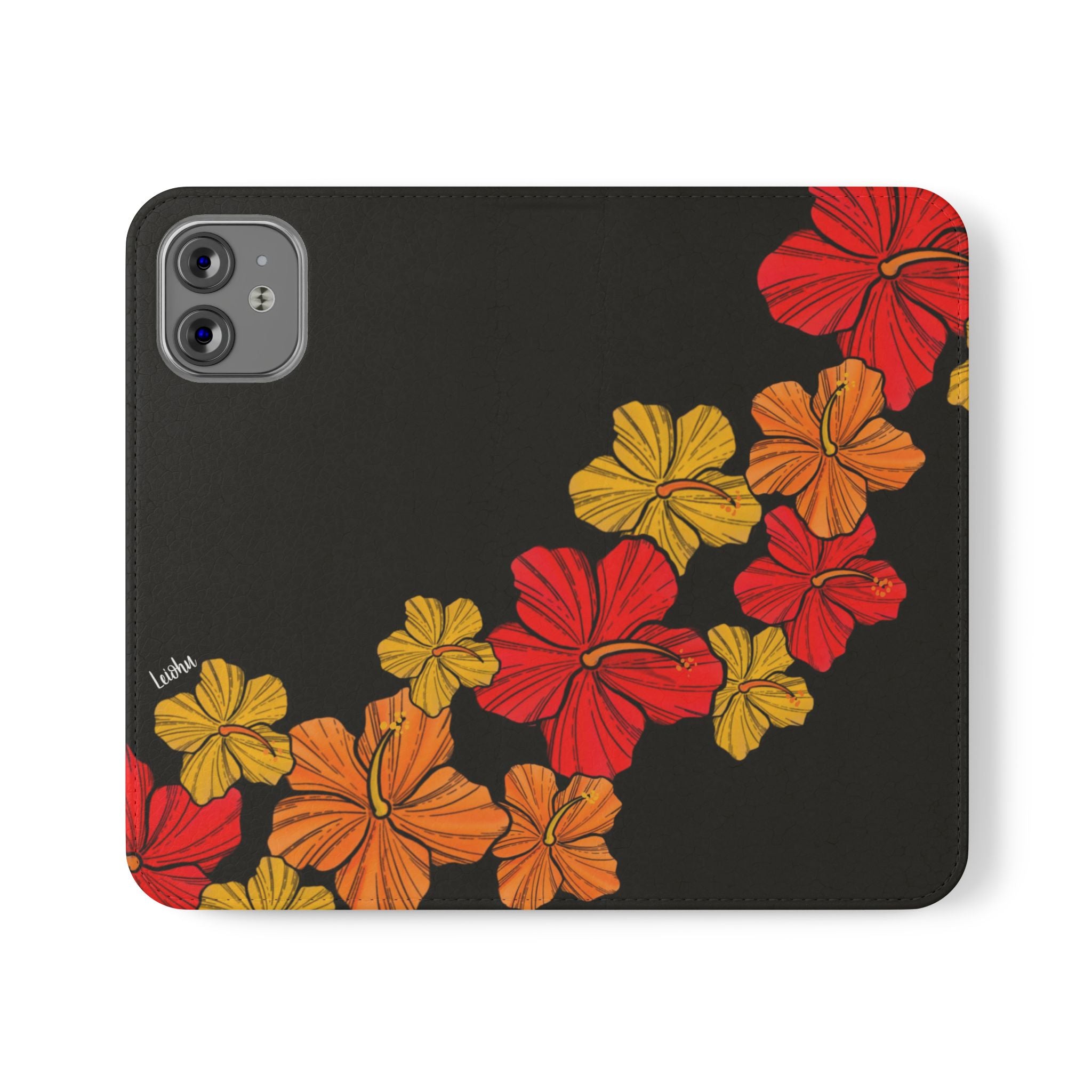 Hibiscus Retro - Folio case - LEIOHU DESIGNS