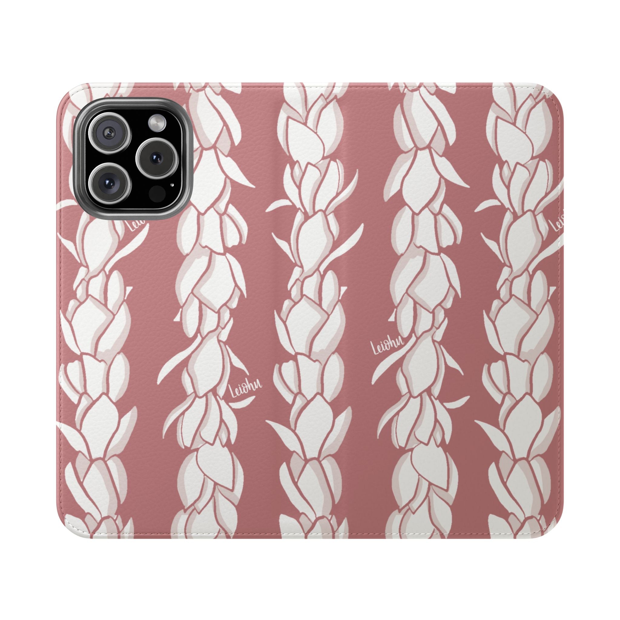 Pikake Lei - Folio Case - LEIOHU DESIGNS