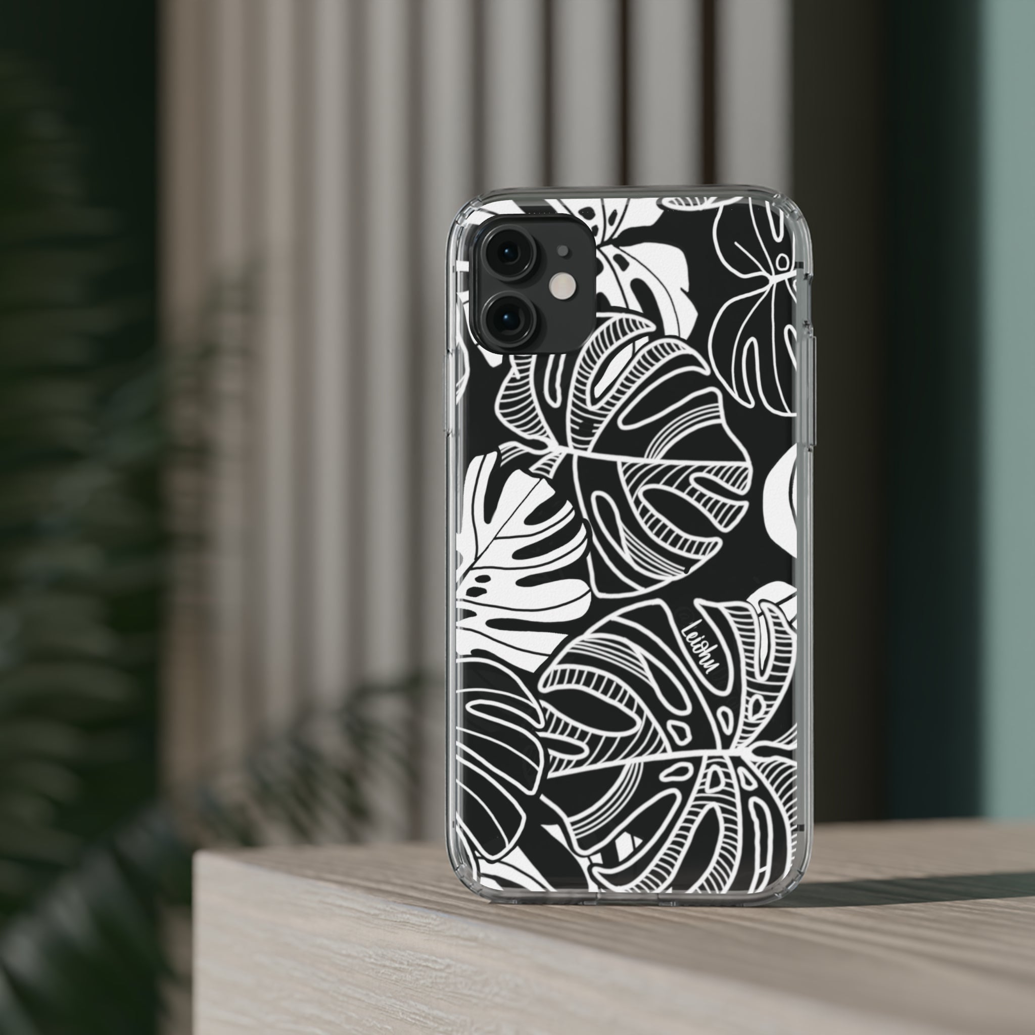 MONSTERA DREAM - Clear Case - LEIOHU DESIGNS