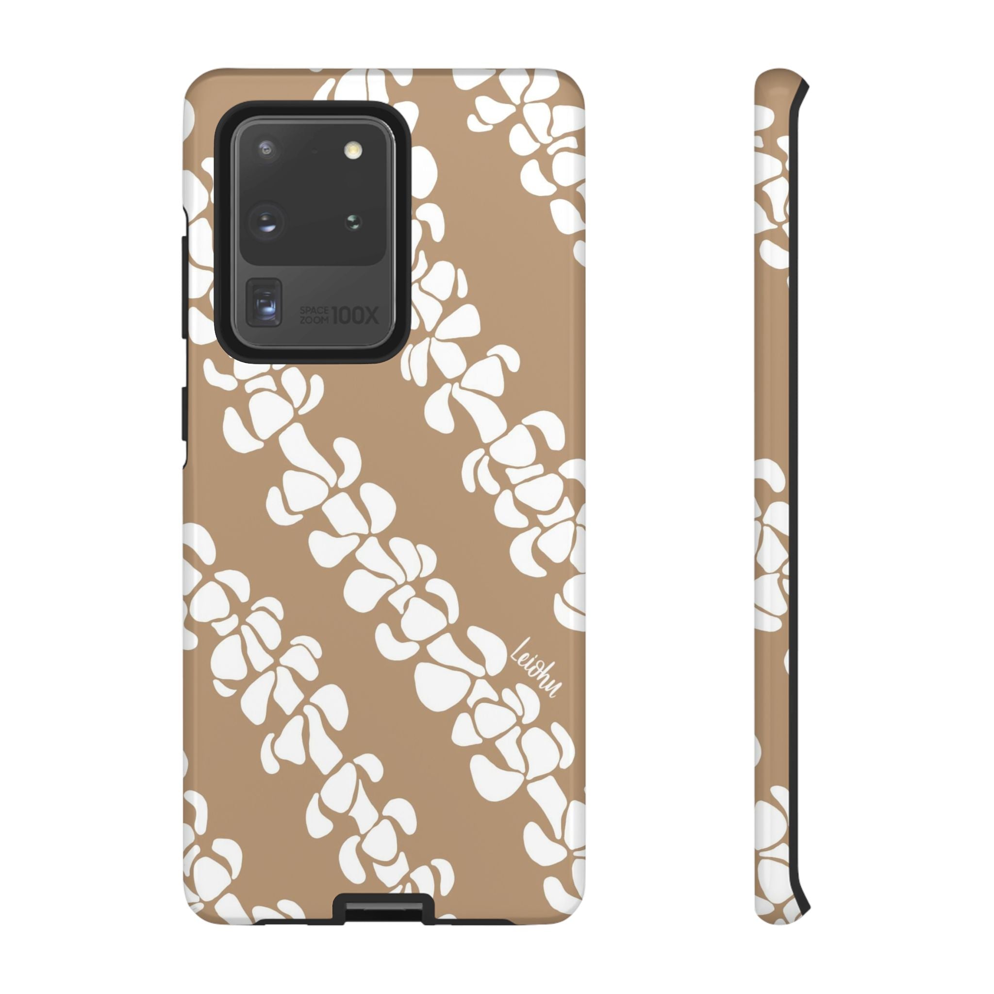 Puakenikeni - Tan - Samsung Galaxy - LEIOHU DESIGNS