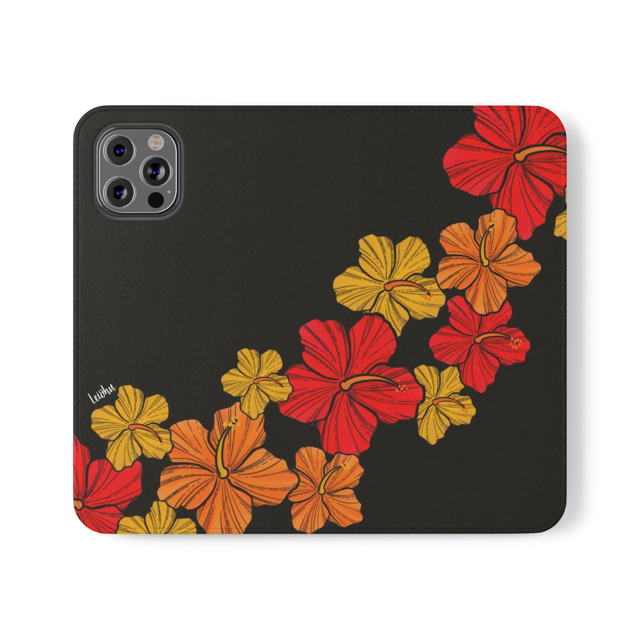 Hibiscus Retro - Folio case - LEIOHU DESIGNS