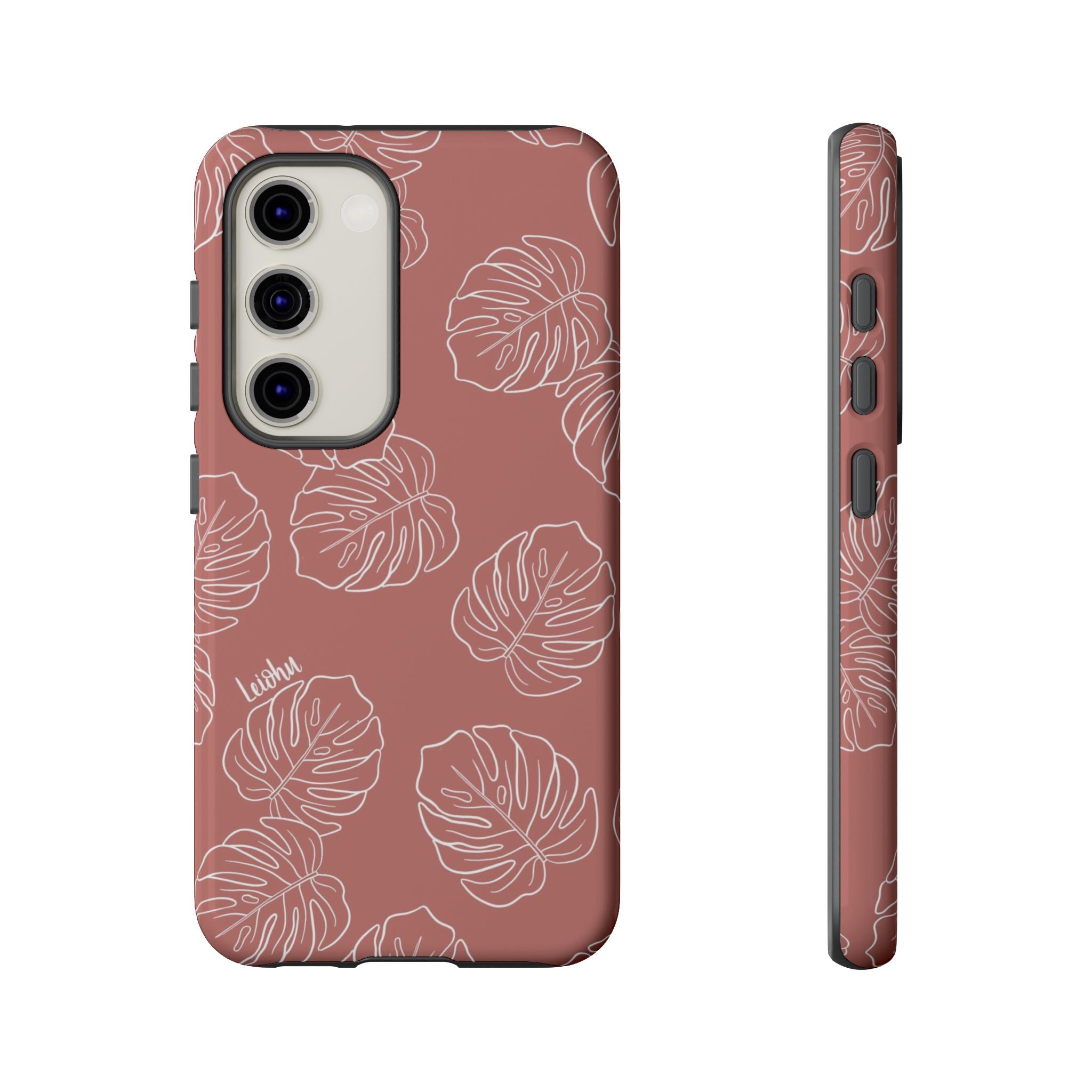 Monstera - Mauve - Samsung Galaxy - LEIOHU DESIGNS