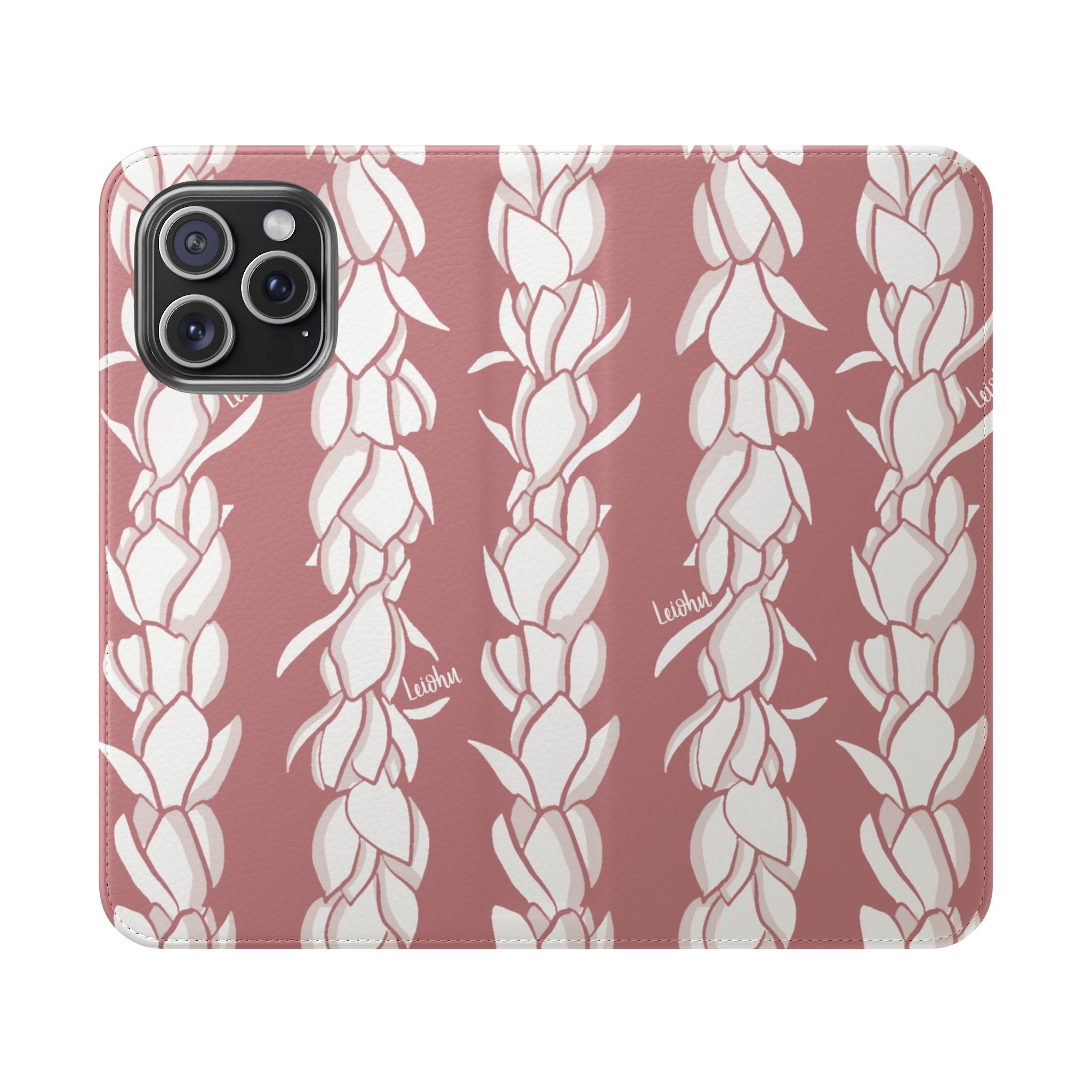 Pikake Lei - Folio Case - LEIOHU DESIGNS