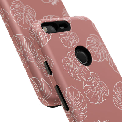 Monstera - Mauve - Google Pixel