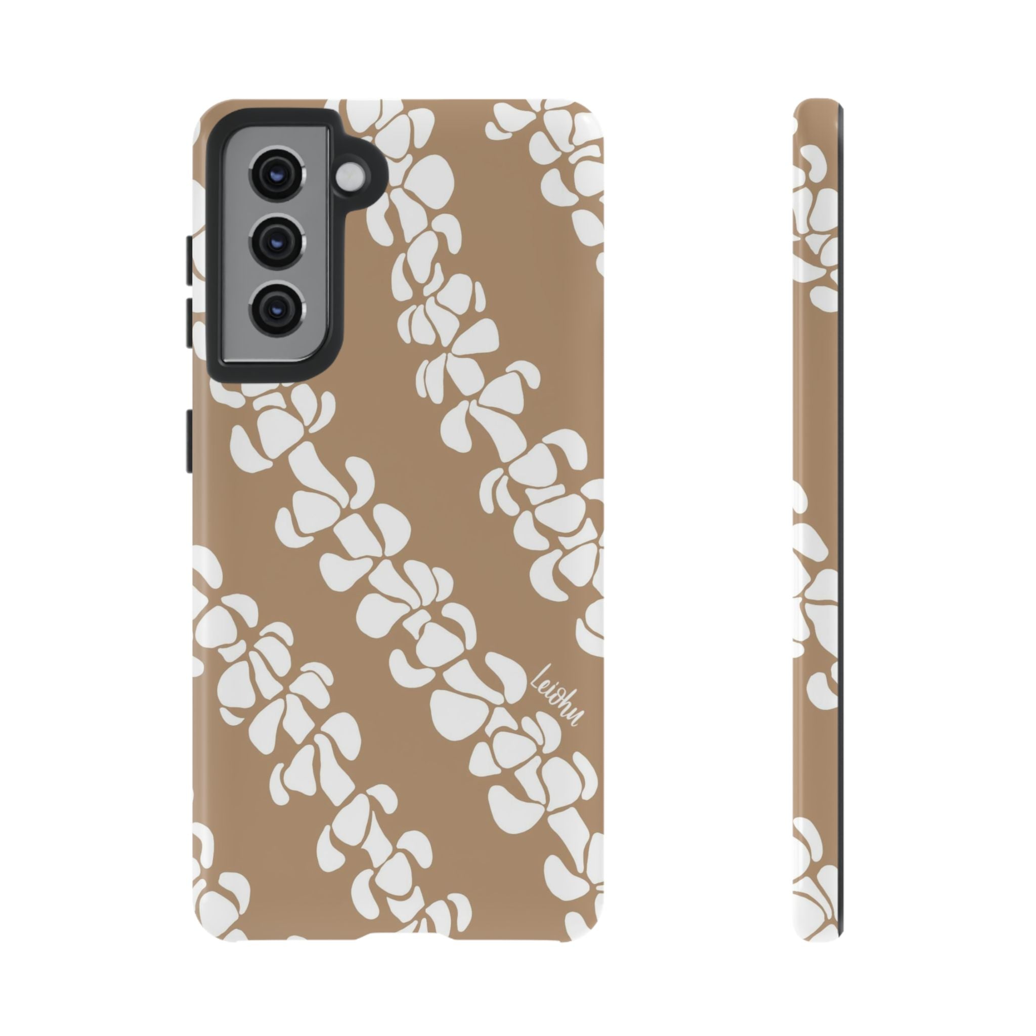 Puakenikeni - Tan - Samsung Galaxy - LEIOHU DESIGNS