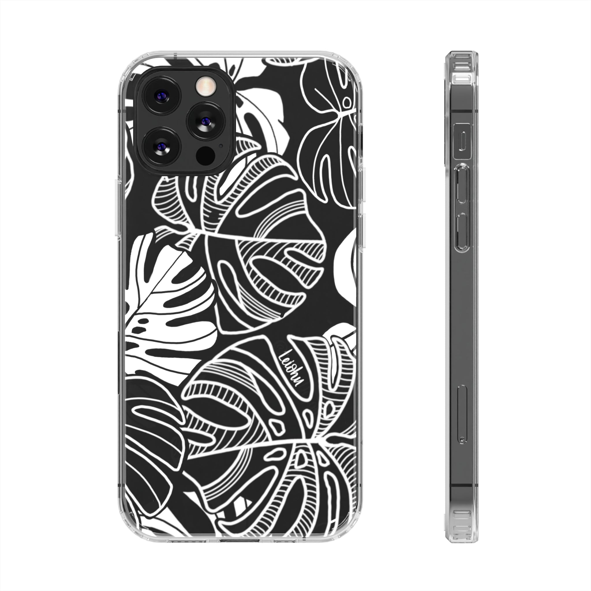 MONSTERA DREAM - Clear Case - LEIOHU DESIGNS