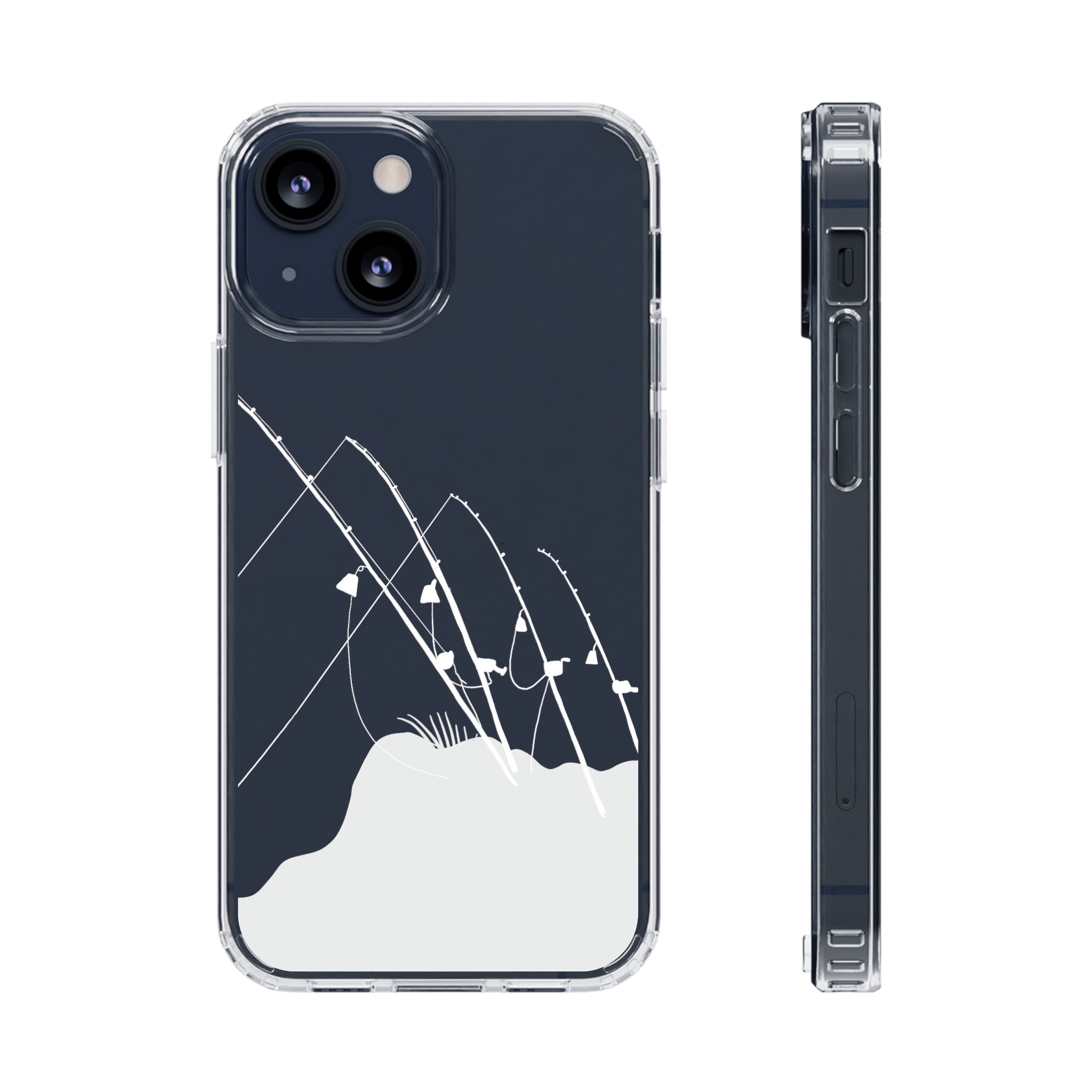 Gone Fishing - Clear Case - LEIOHU DESIGNS