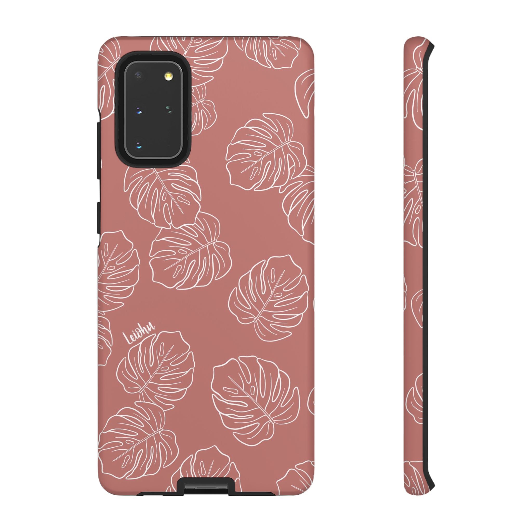 Monstera - Mauve - Samsung Galaxy - LEIOHU DESIGNS