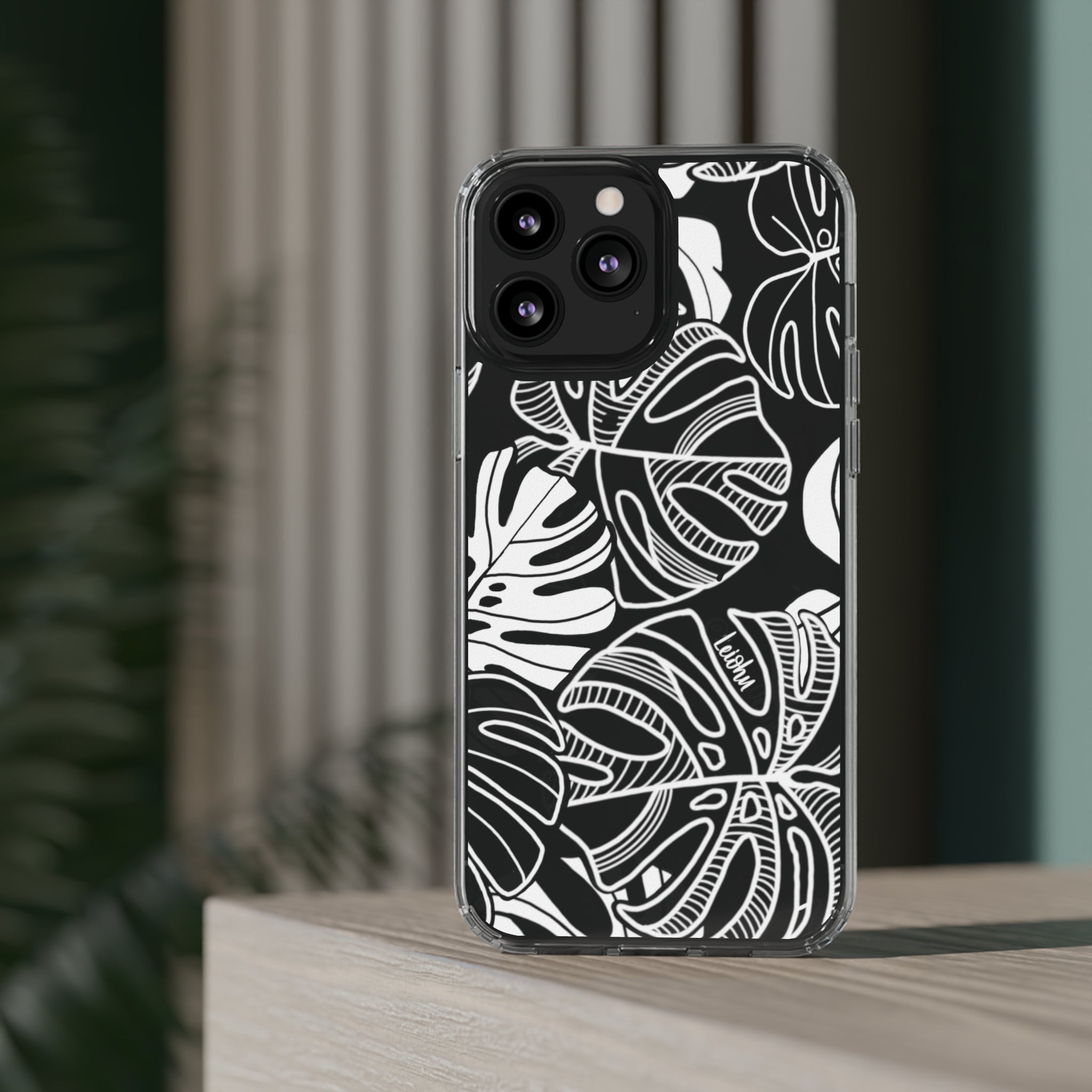 MONSTERA DREAM - Clear Case - LEIOHU DESIGNS