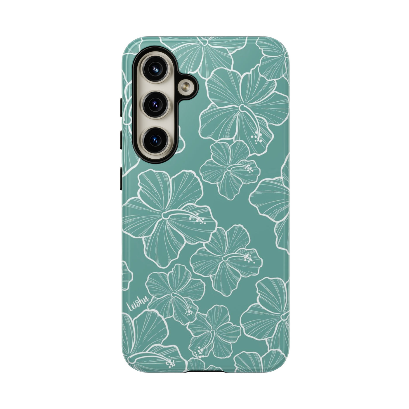 Hibiscus - Teal - Samsung Galaxy