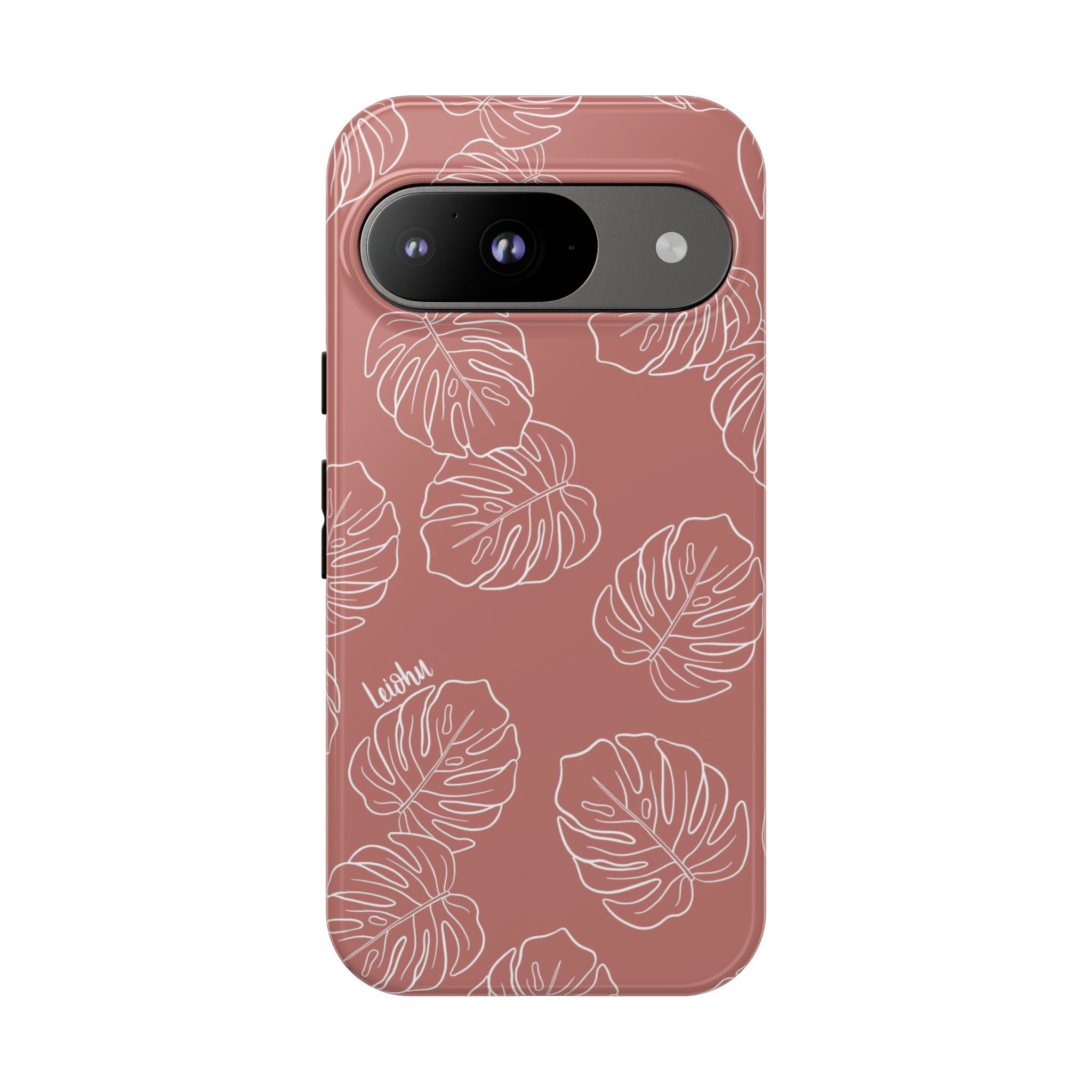 Monstera - Mauve - Google Pixel - LEIOHU DESIGNS