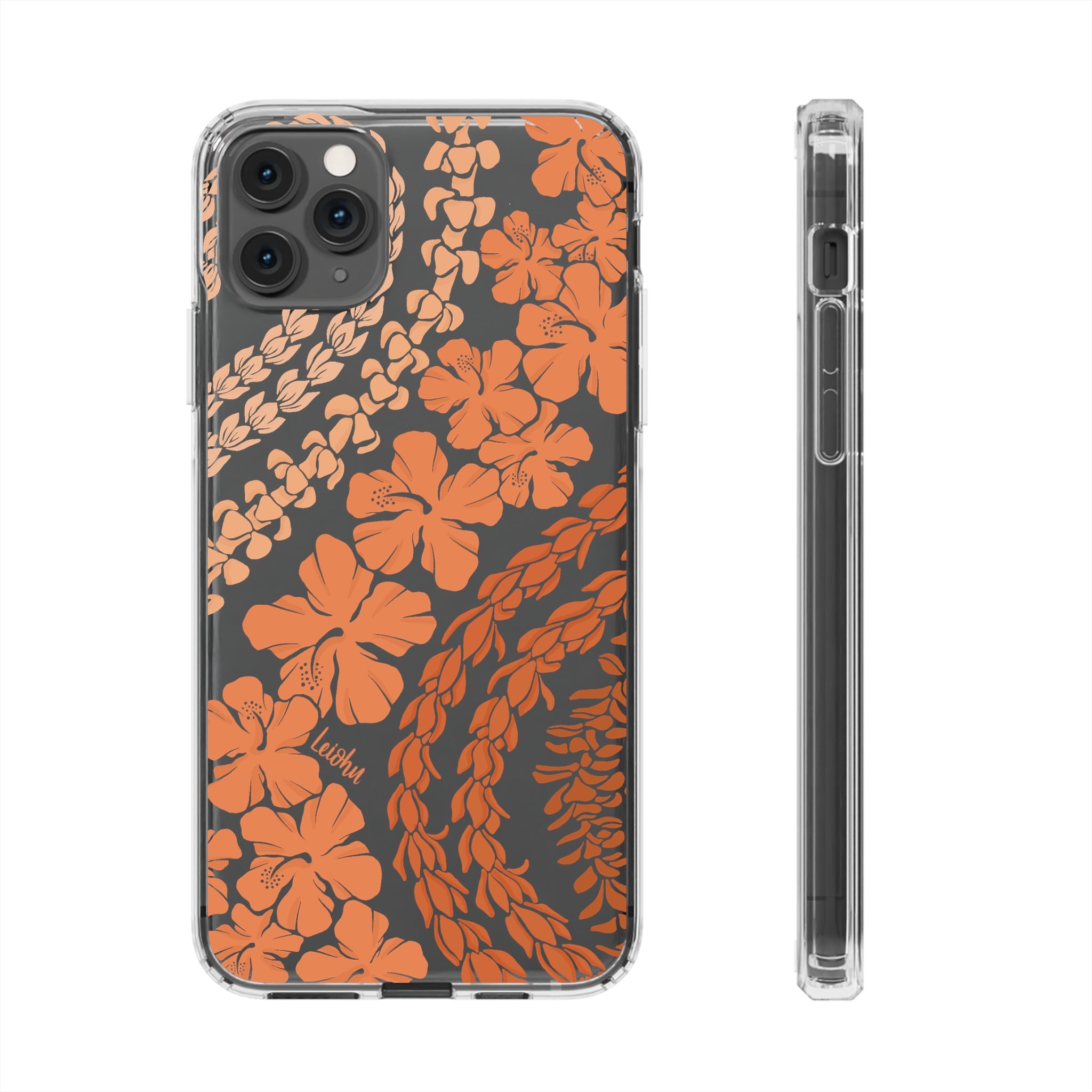 Groovy Lei - Warm - Clear Case - LEIOHU DESIGNS