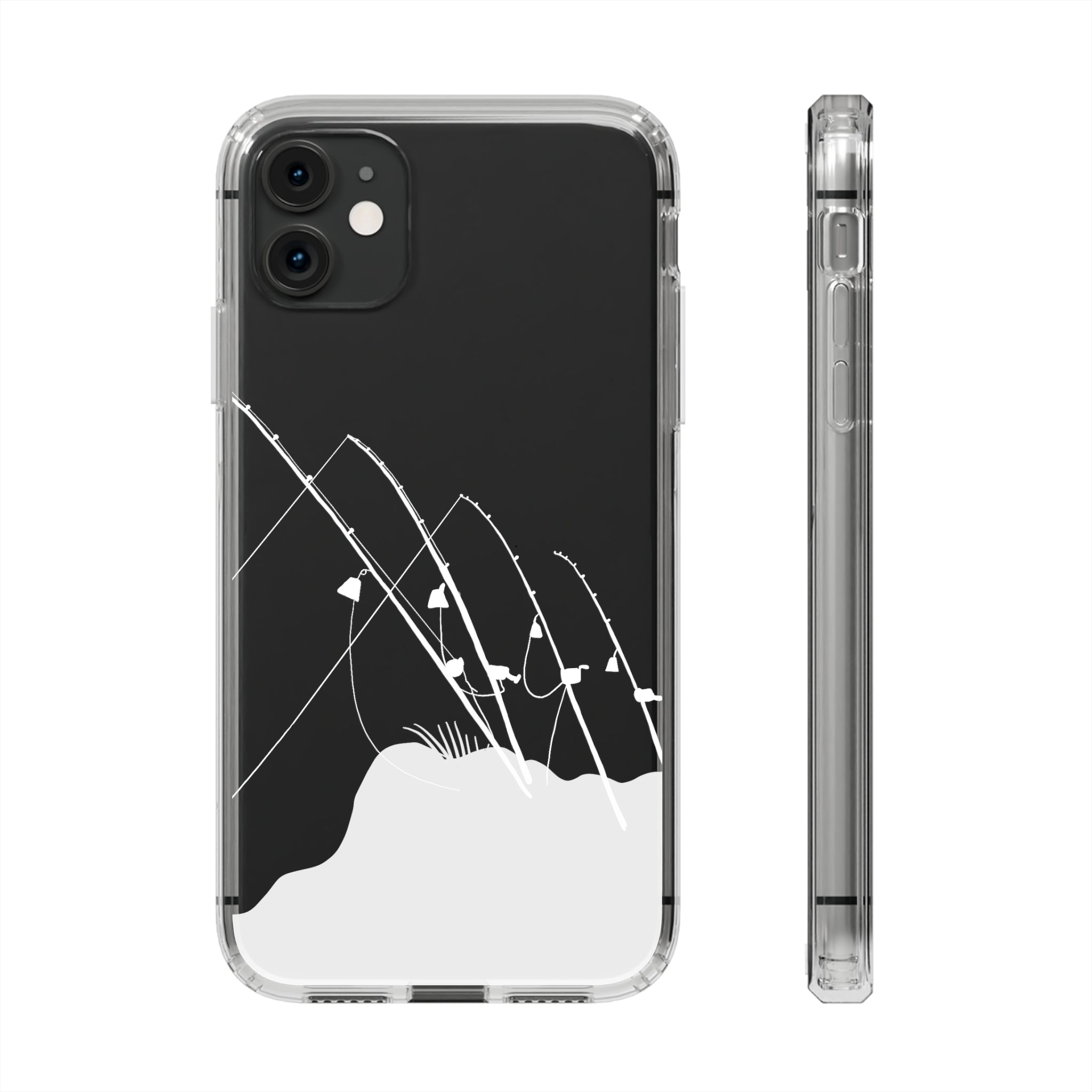 Gone Fishing - Clear Case - LEIOHU DESIGNS