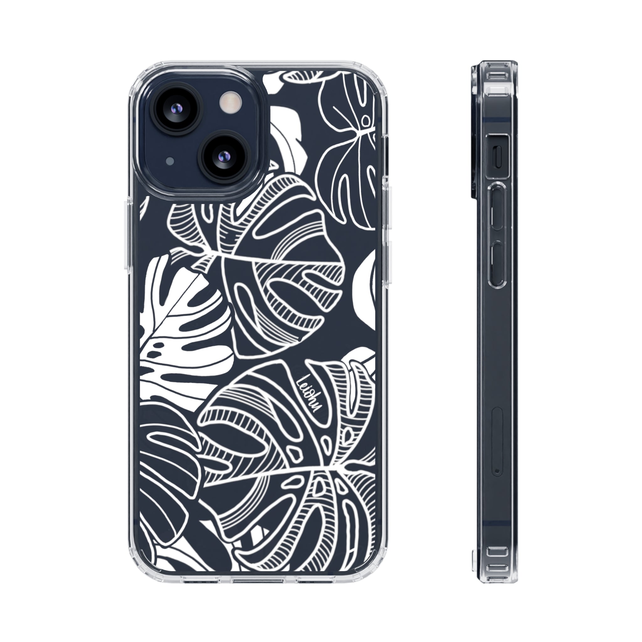 MONSTERA DREAM - Clear Case - LEIOHU DESIGNS