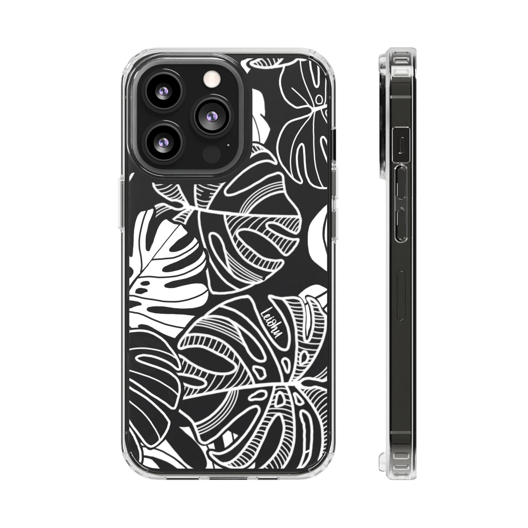 MONSTERA DREAM - Clear Case - LEIOHU DESIGNS