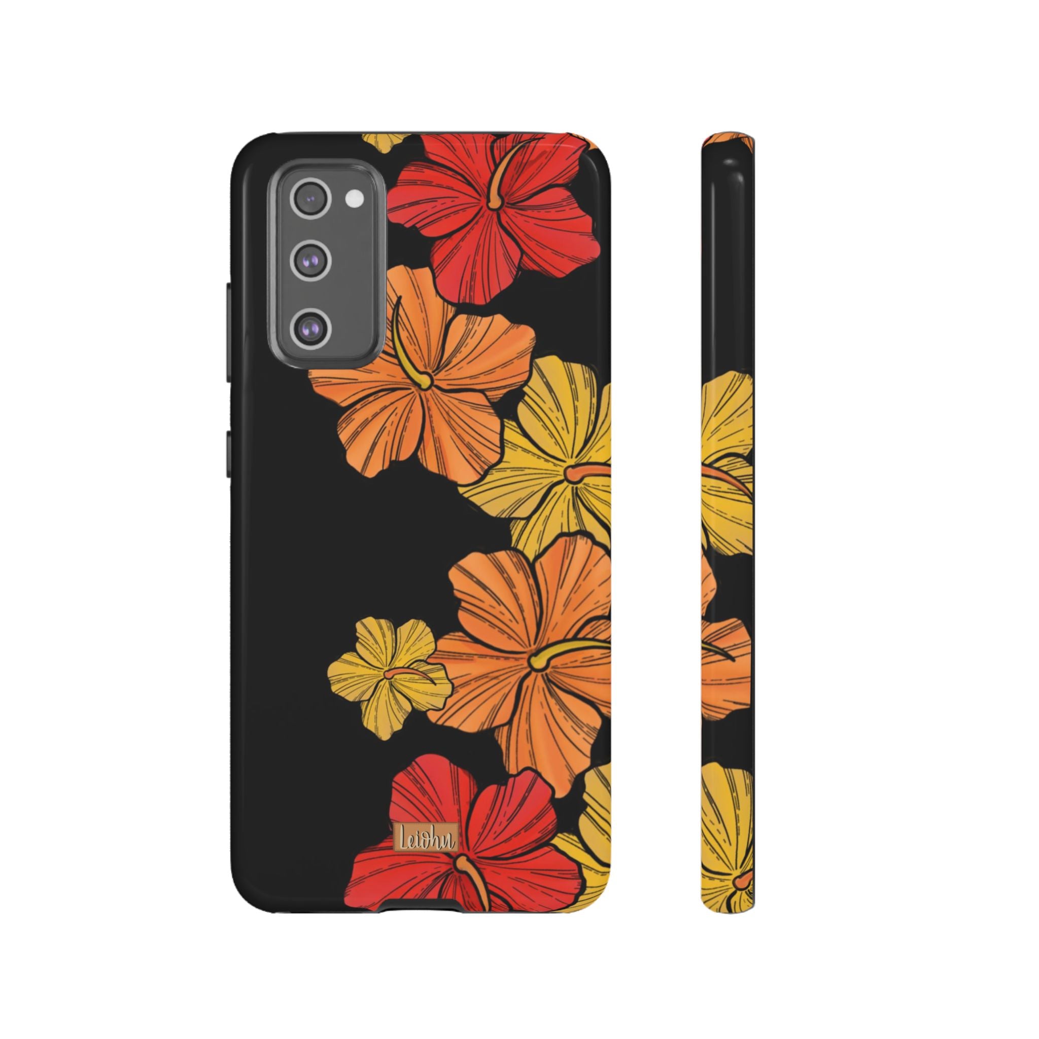 Hibiscus Retro - Samsung Galaxy - LEIOHU DESIGNS