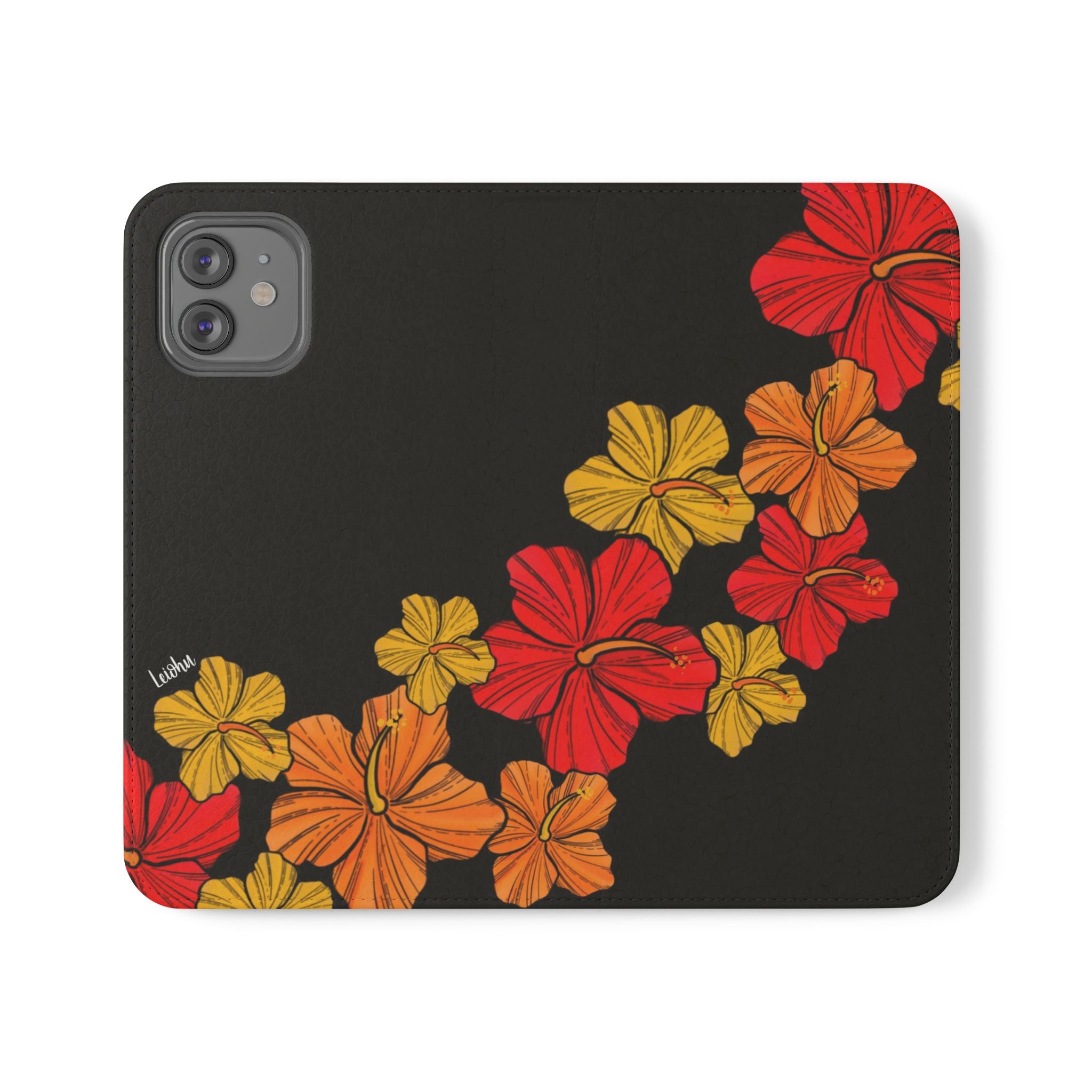 Hibiscus Retro - Folio case - LEIOHU DESIGNS