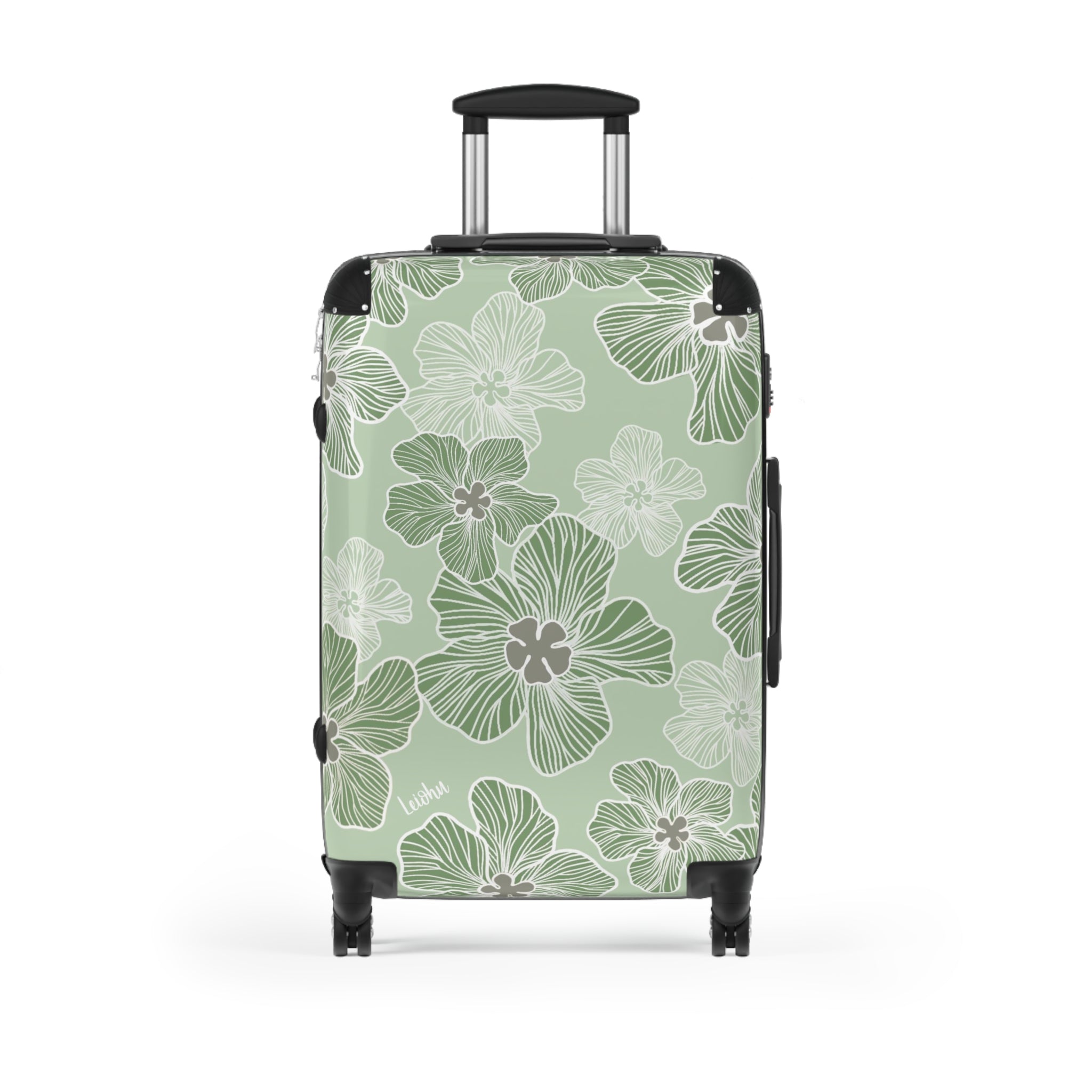 Hau - 'Oma'oma'o - Cabin Suitcase - LEIOHU DESIGNS