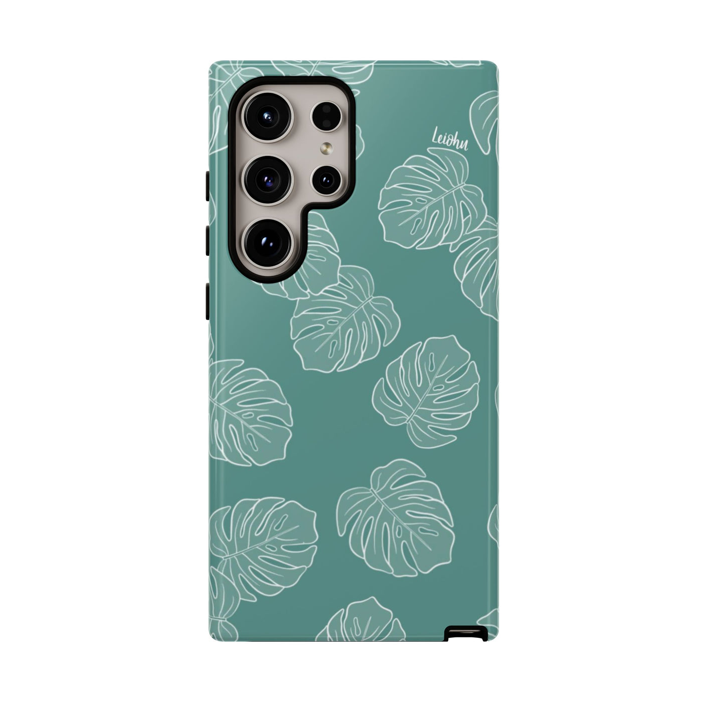 Monstera - Teal - Samsung Galaxy