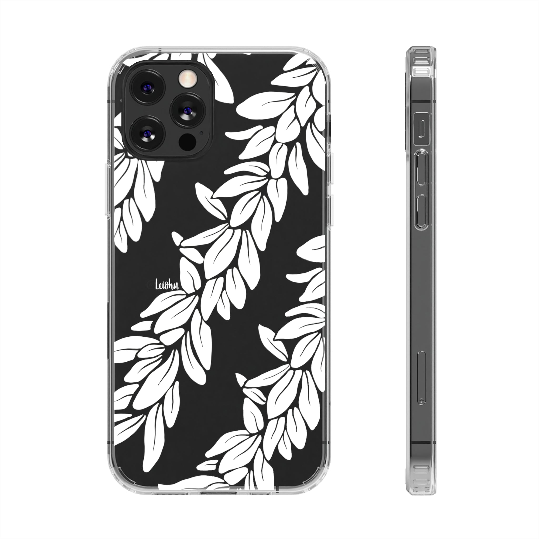 Maile lei - Clear Case - LEIOHU DESIGNS