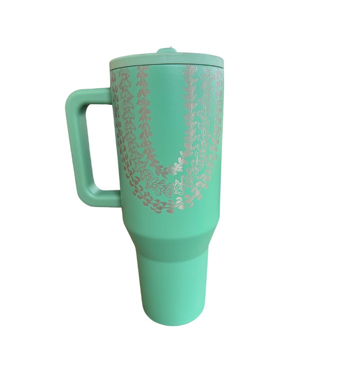 Lei’ohu 40oz Tumblers - Leak proof lid - LEIOHU DESIGNS