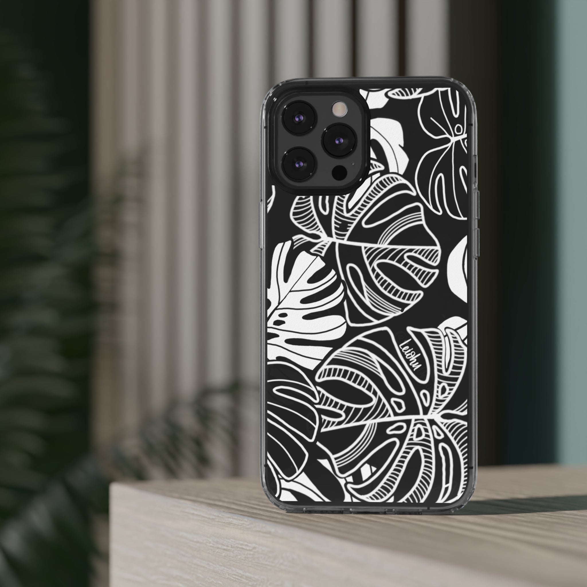 MONSTERA DREAM - Clear Case - LEIOHU DESIGNS