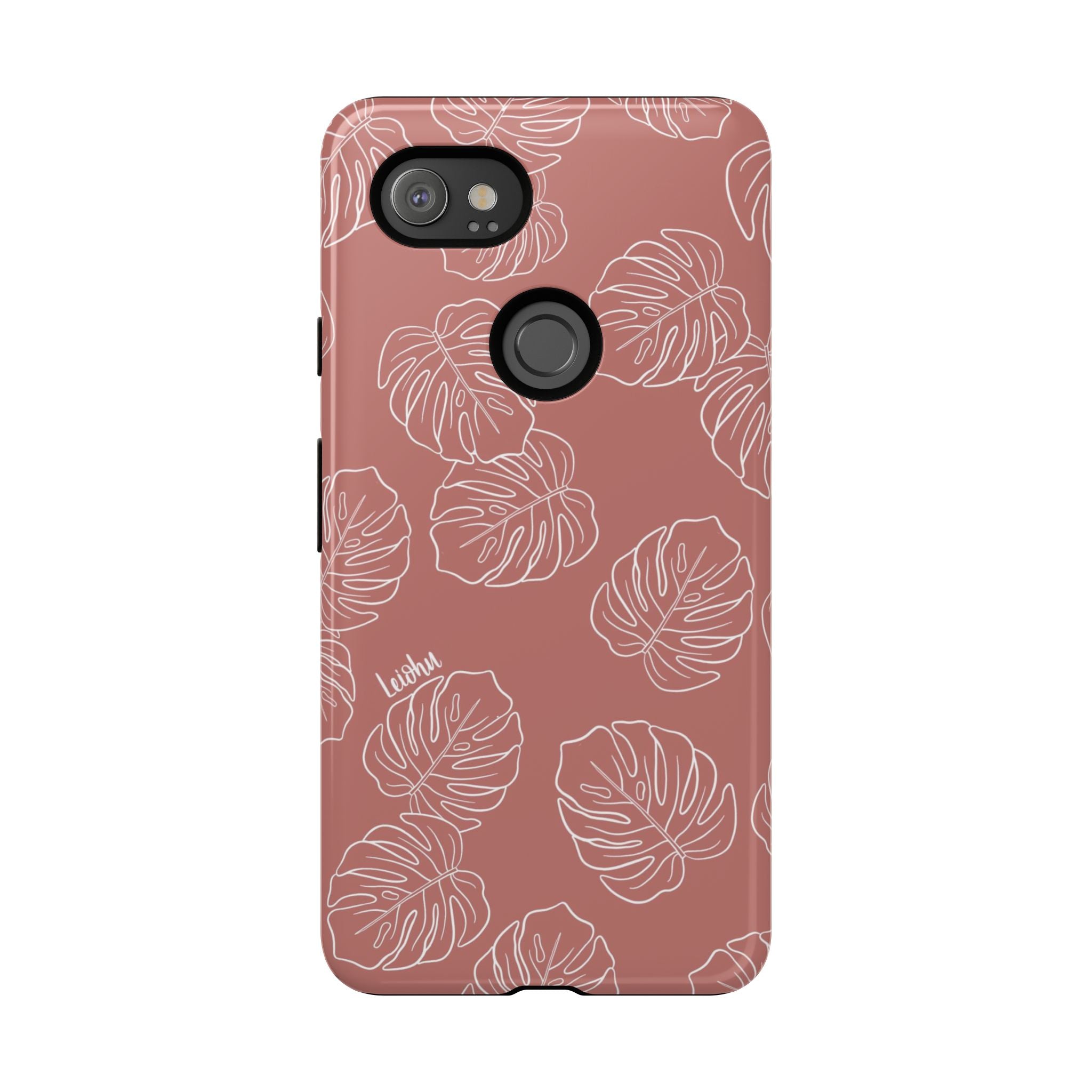 Monstera - Mauve - Google Pixel - LEIOHU DESIGNS