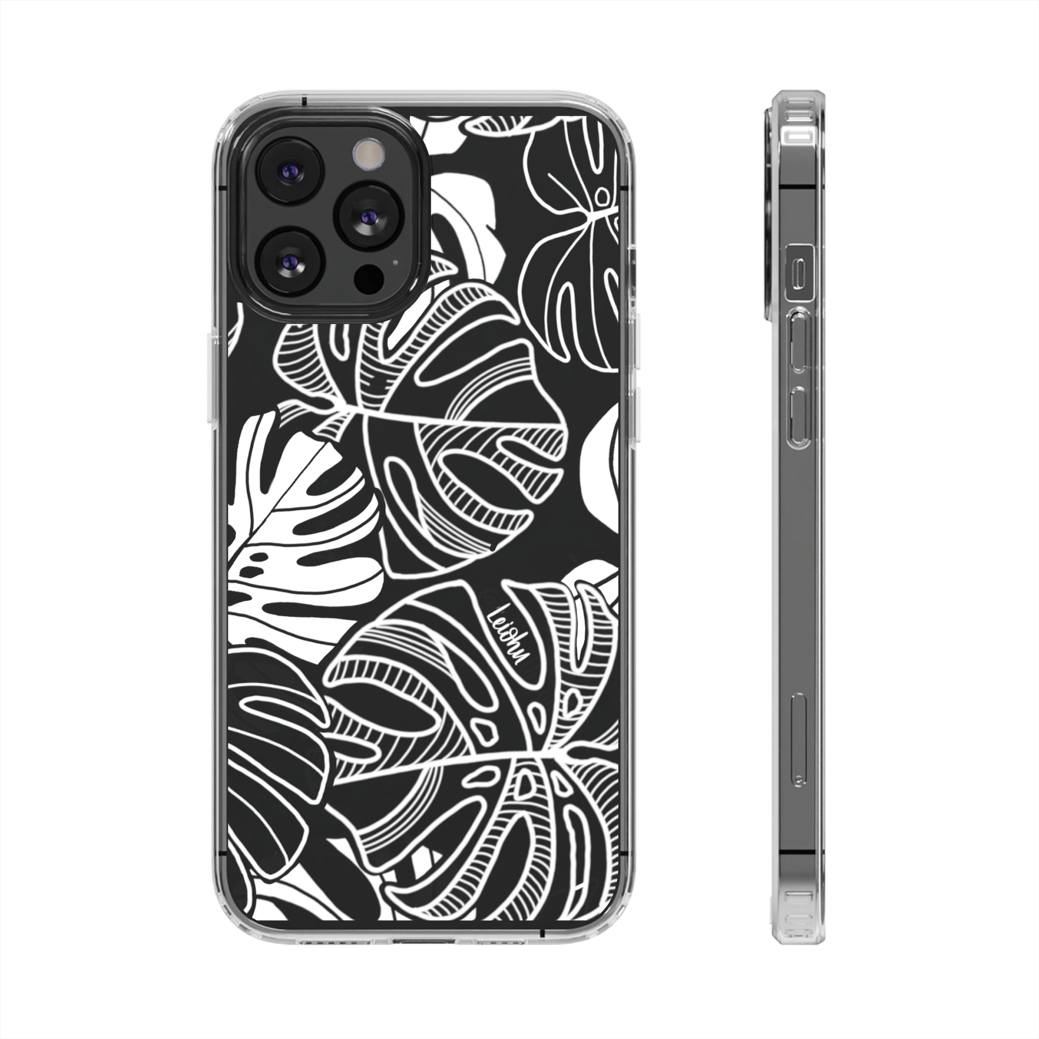 MONSTERA DREAM - Clear Case - LEIOHU DESIGNS