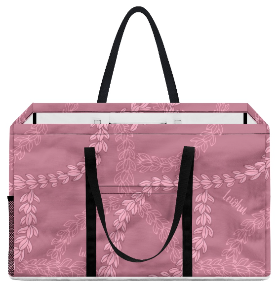 Pakalana Twist  - Mauve - Jumbo Tote