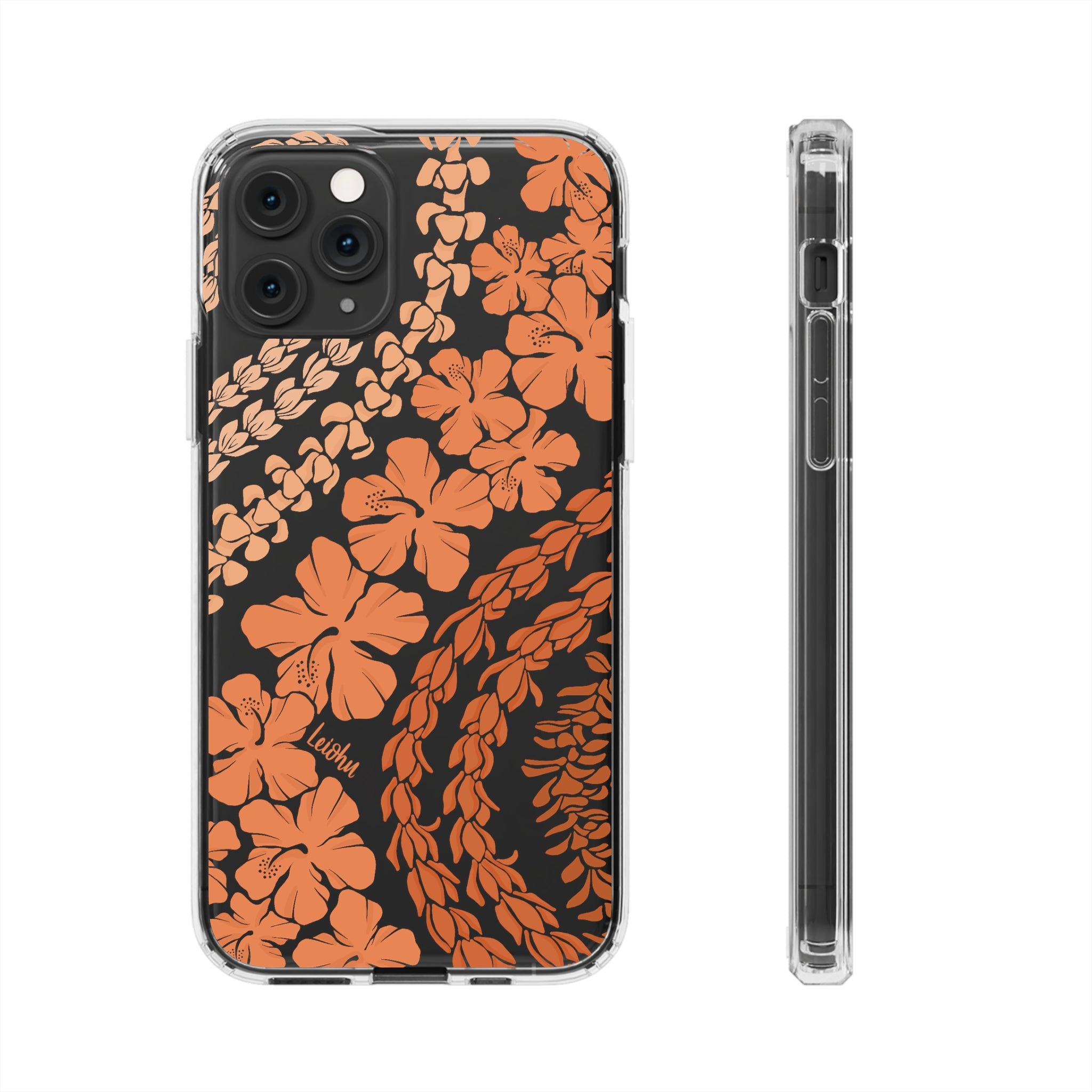 Groovy Lei - Warm - Clear Case - LEIOHU DESIGNS