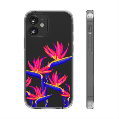 Pua Manu - Neon - Clear Case