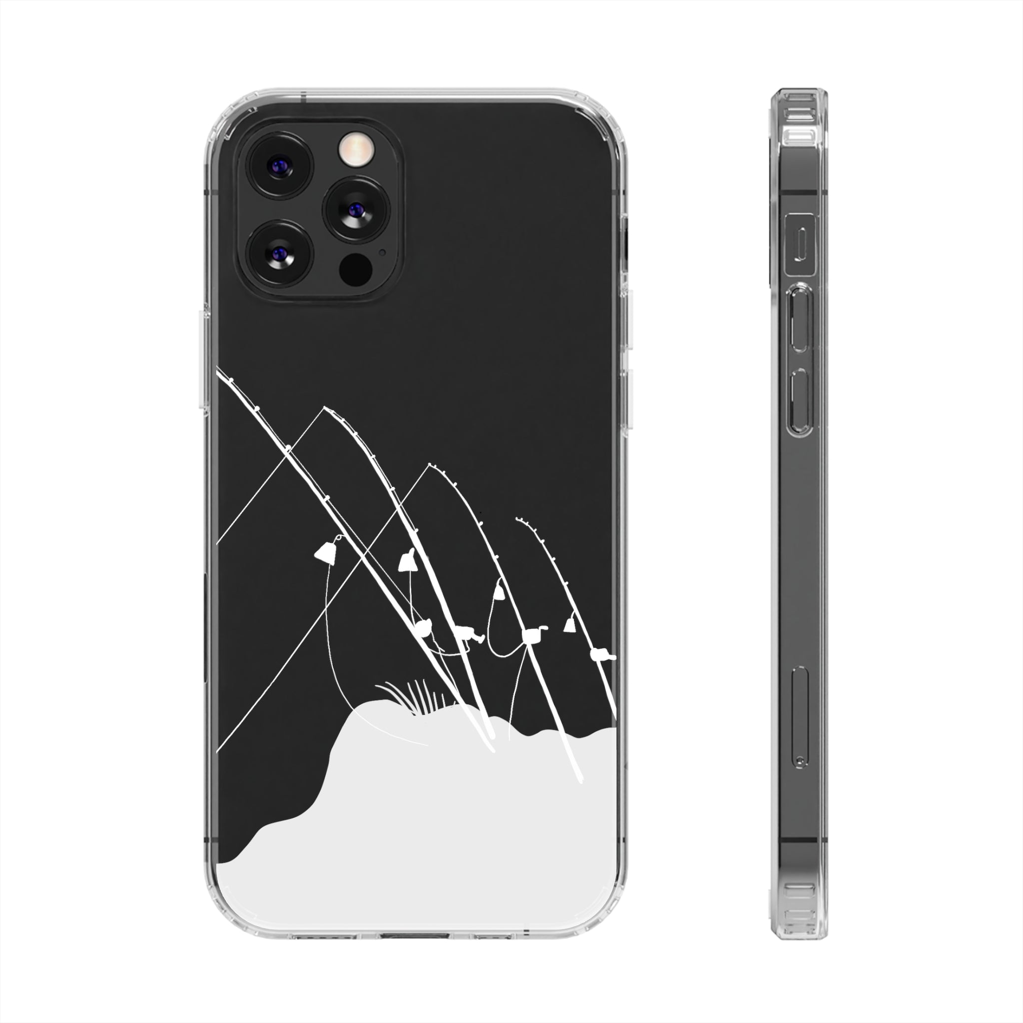 Gone Fishing - Clear Case - LEIOHU DESIGNS