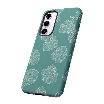 Monstera - Teal - Samsung Galaxy