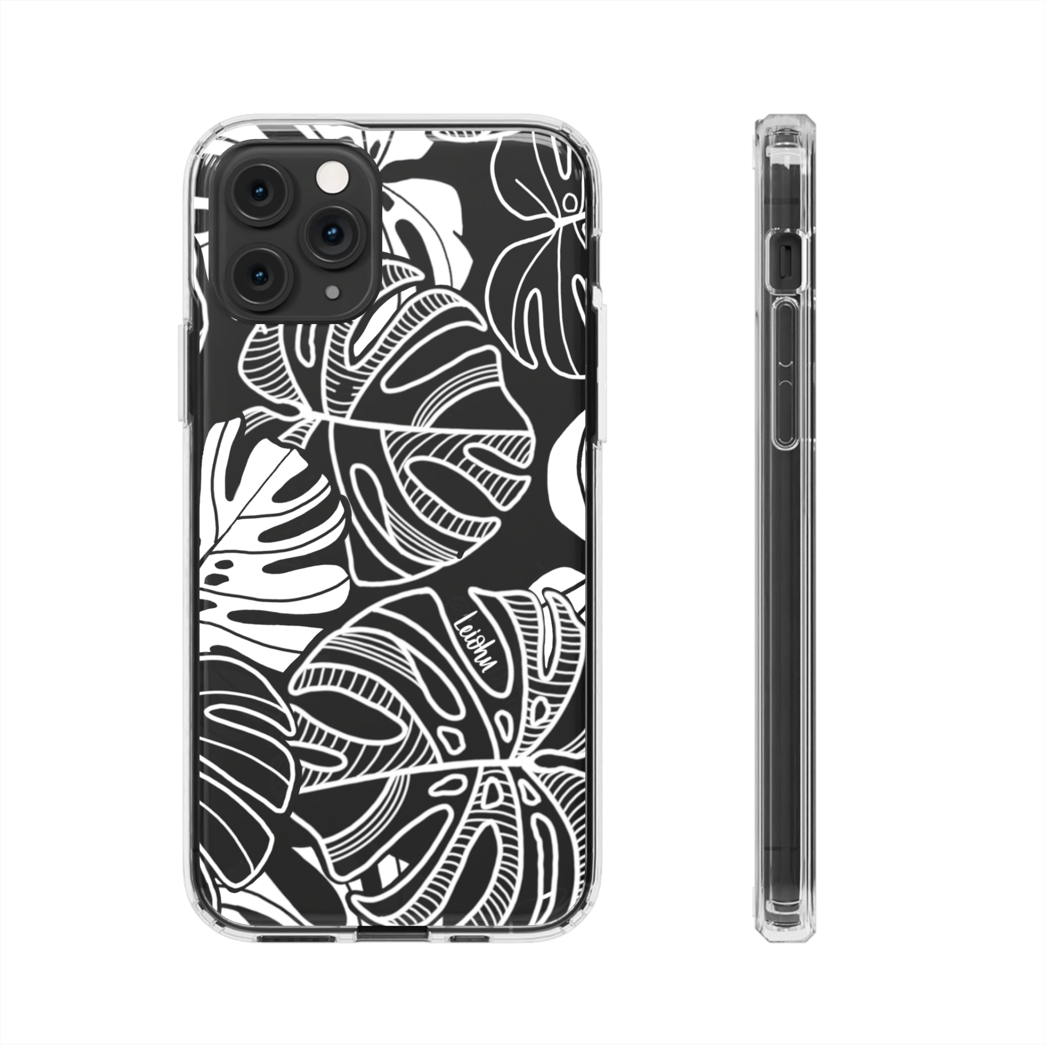 MONSTERA DREAM - Clear Case - LEIOHU DESIGNS