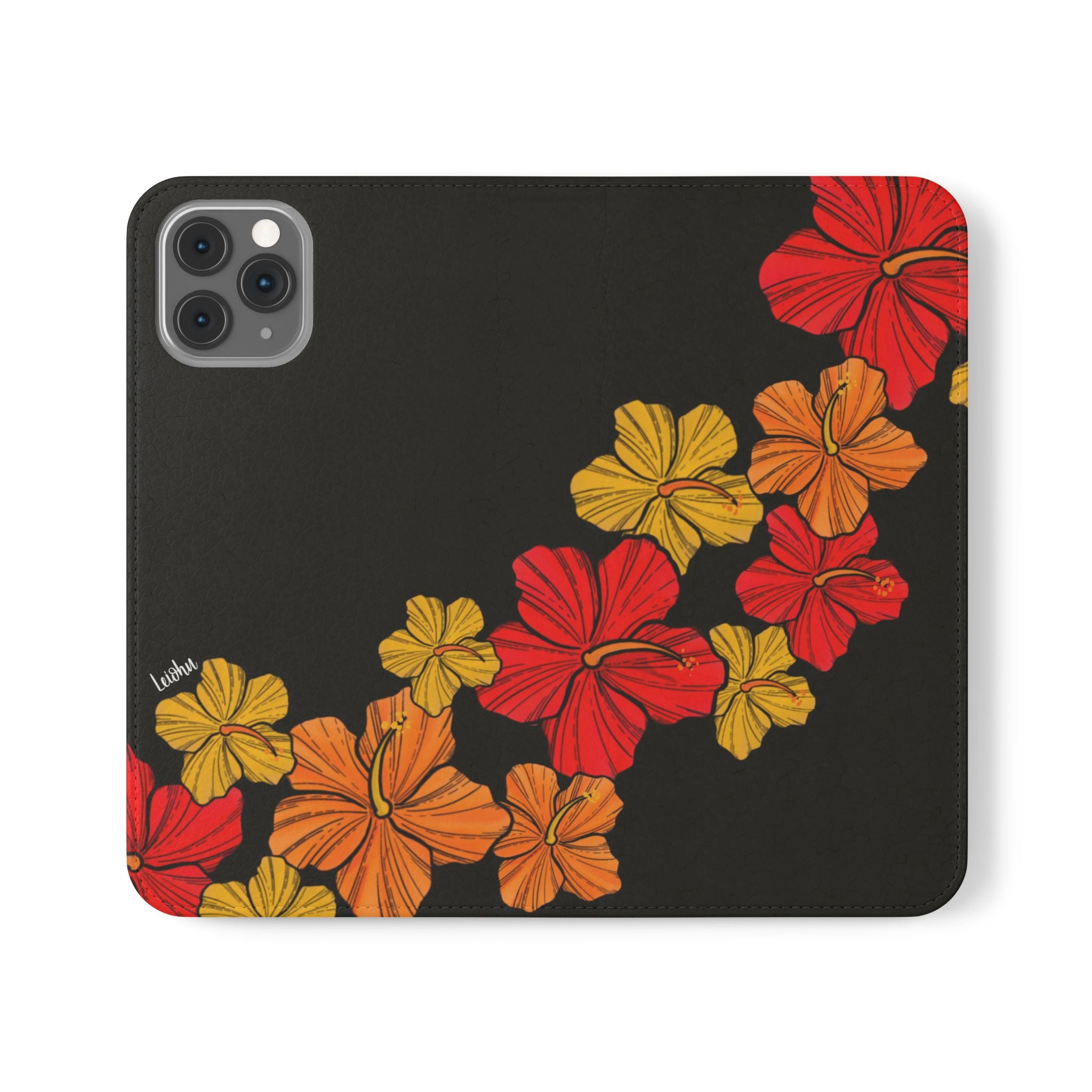 Hibiscus Retro - Folio case - LEIOHU DESIGNS