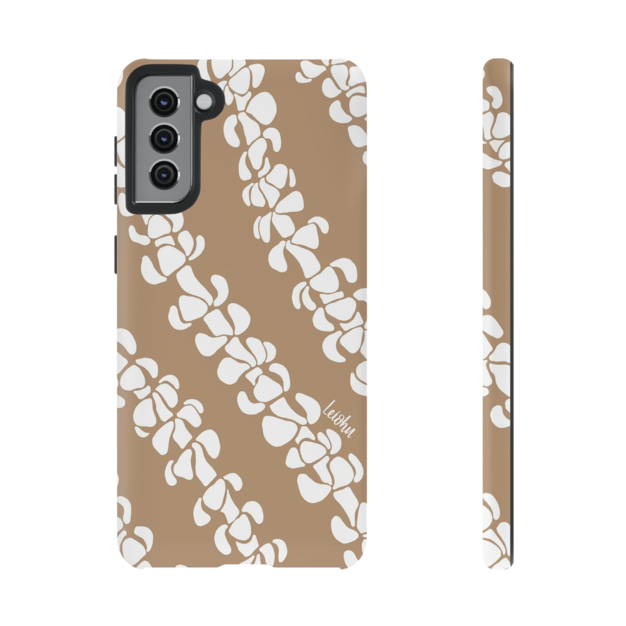 Puakenikeni - Tan - Samsung Galaxy - LEIOHU DESIGNS