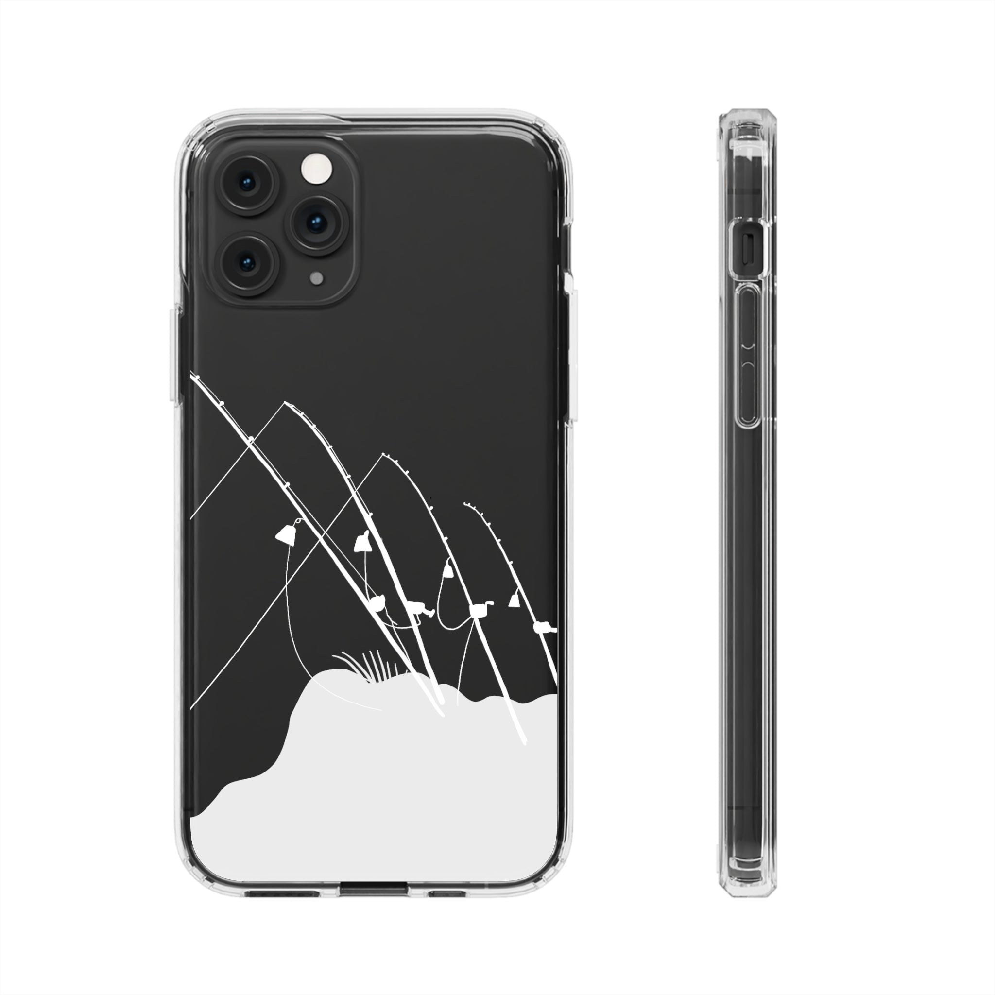 Gone Fishing - Clear Case - LEIOHU DESIGNS