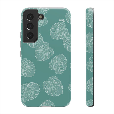 Monstera - Teal - Samsung Galaxy