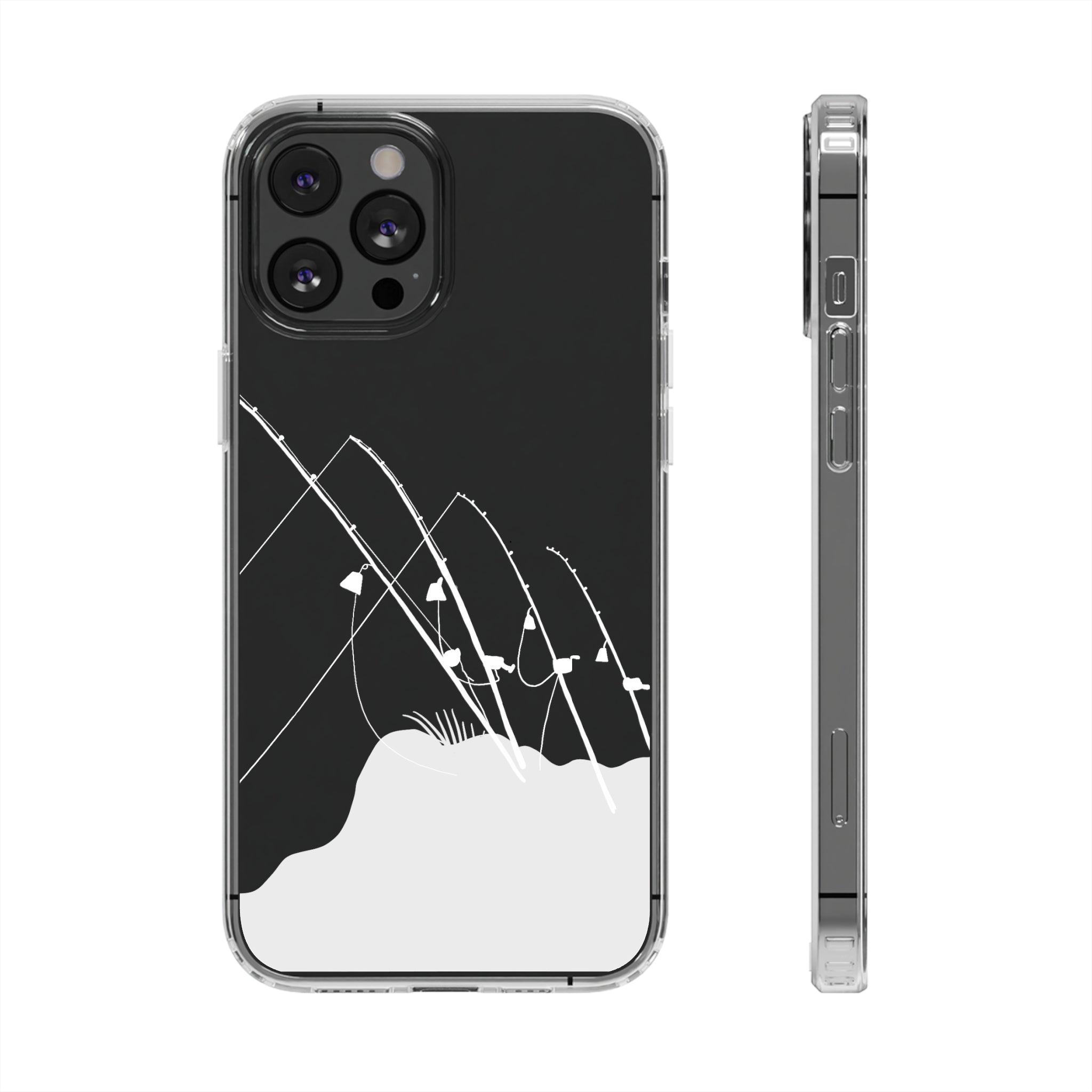 Gone Fishing - Clear Case - LEIOHU DESIGNS