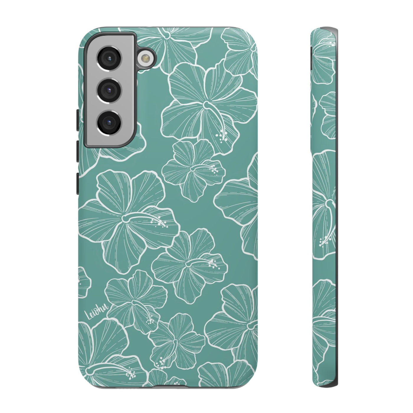 Hibiscus - Teal - Samsung Galaxy