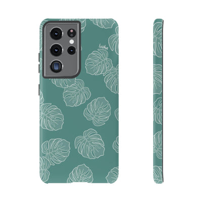 Monstera - Teal - Samsung Galaxy