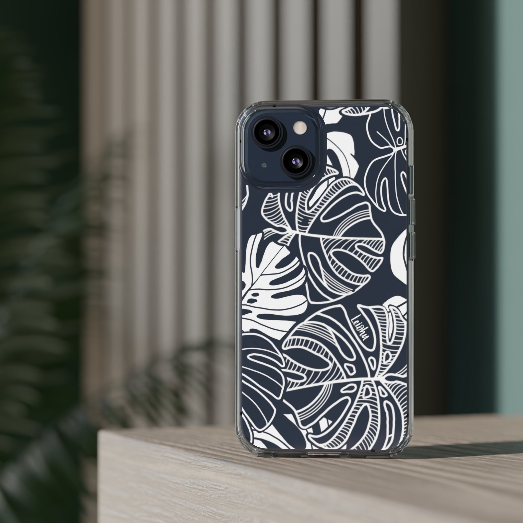 MONSTERA DREAM - Clear Case - LEIOHU DESIGNS