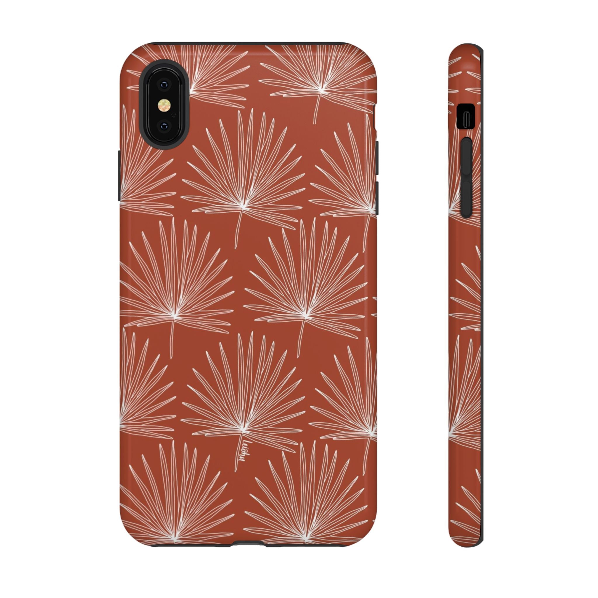 Fan Palm - Rust - LEIOHU DESIGNS