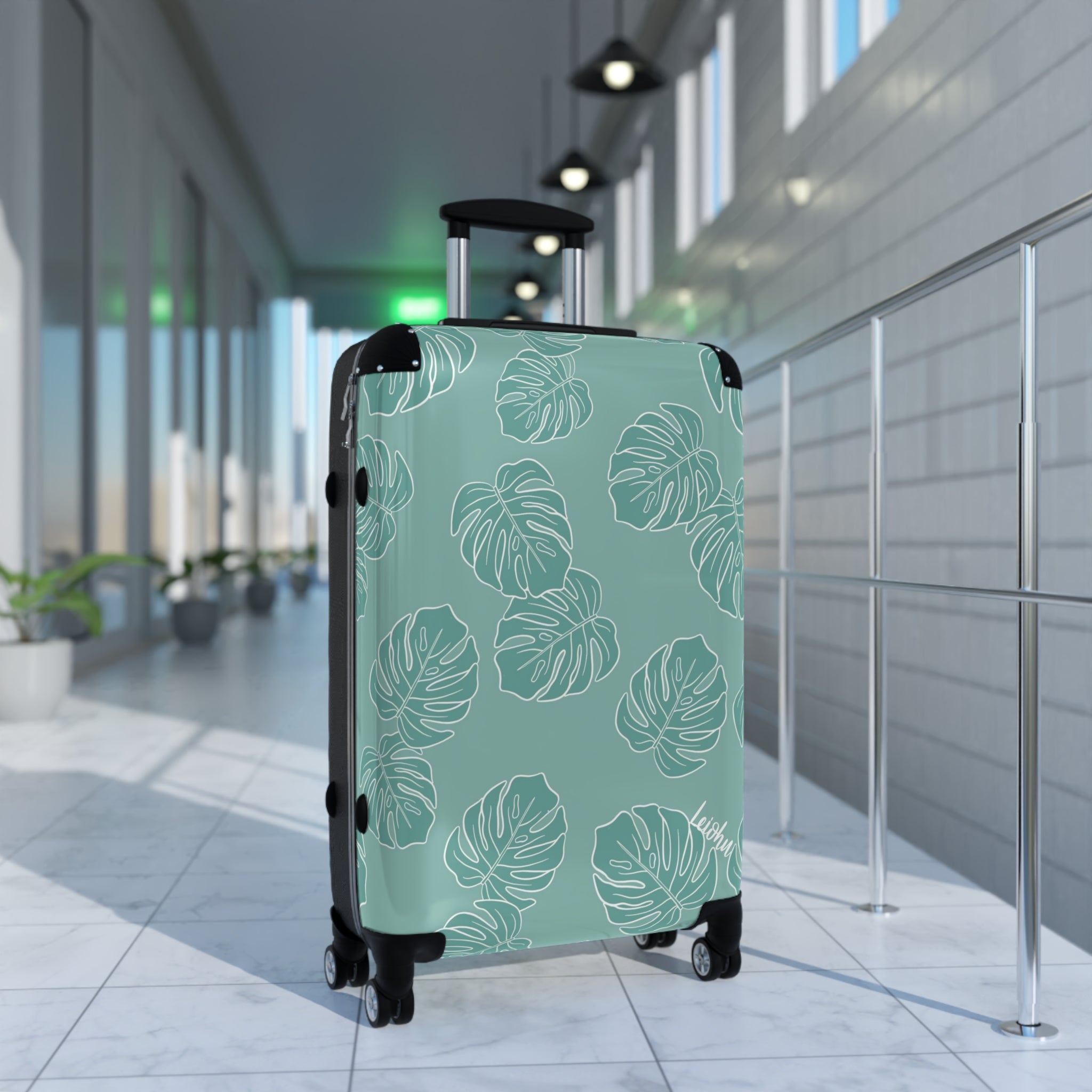 Monstera - Cabin Suitcase - LEIOHU DESIGNS