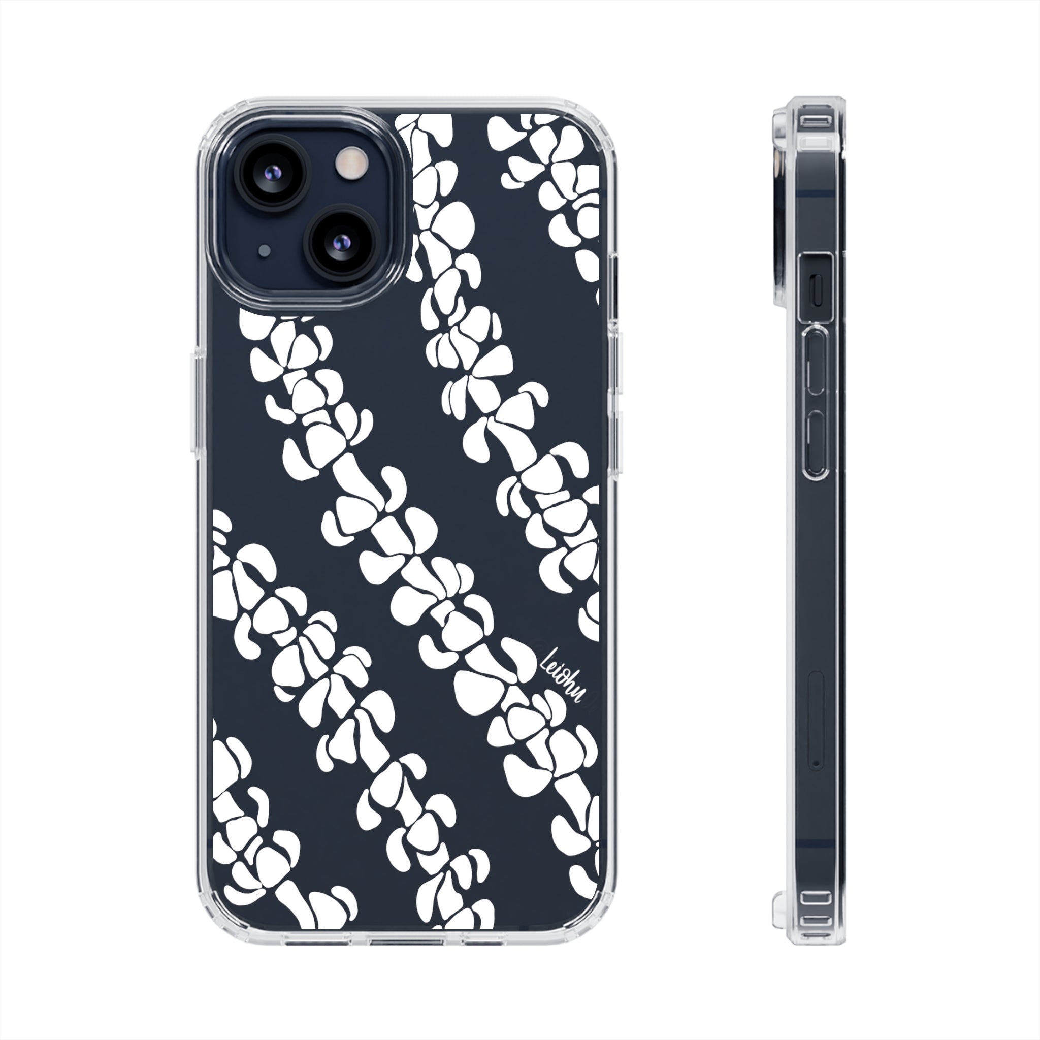 PUAKENIKENI - Ke'oke'o - Clear Case - LEIOHU DESIGNS