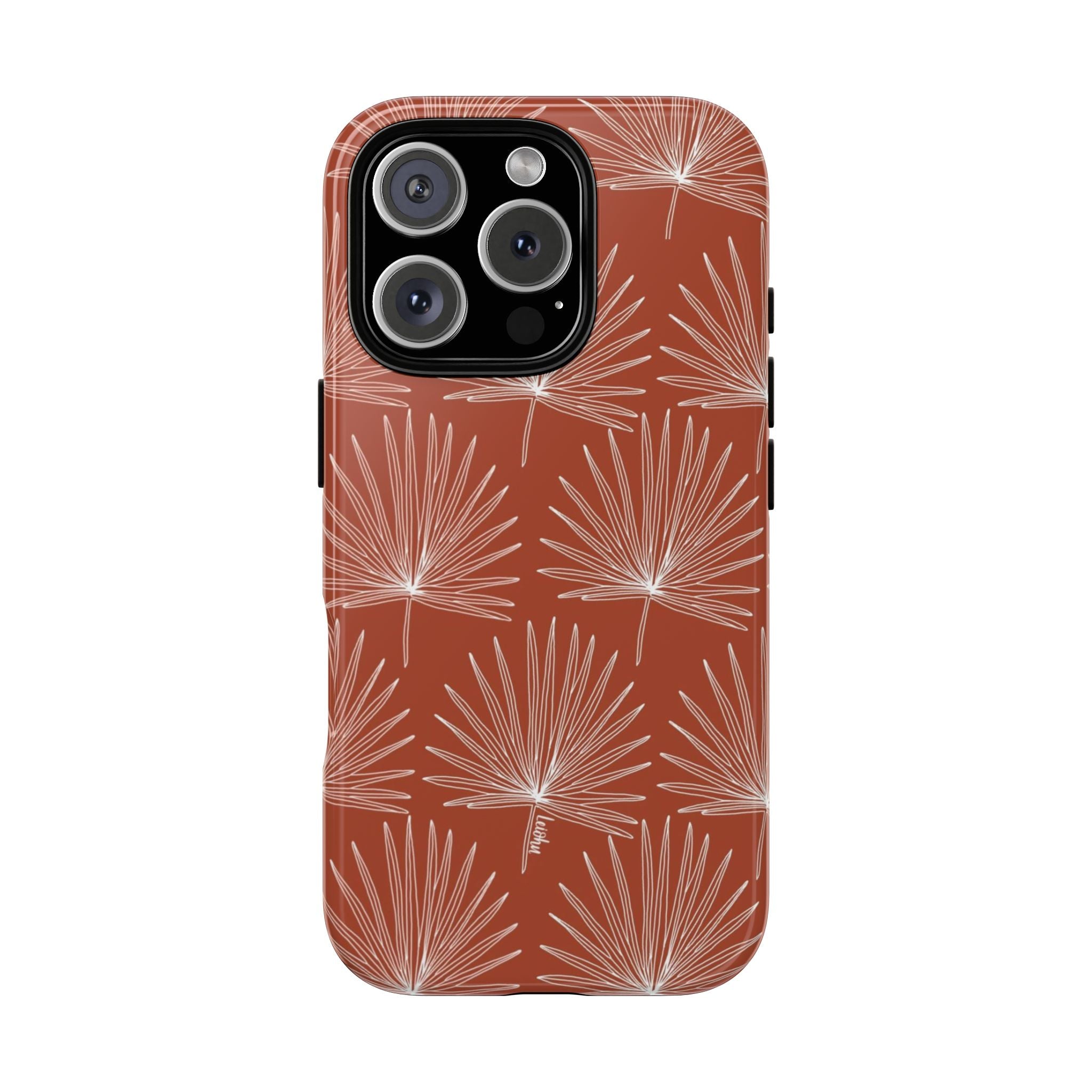 Fan Palm - Rust - LEIOHU DESIGNS