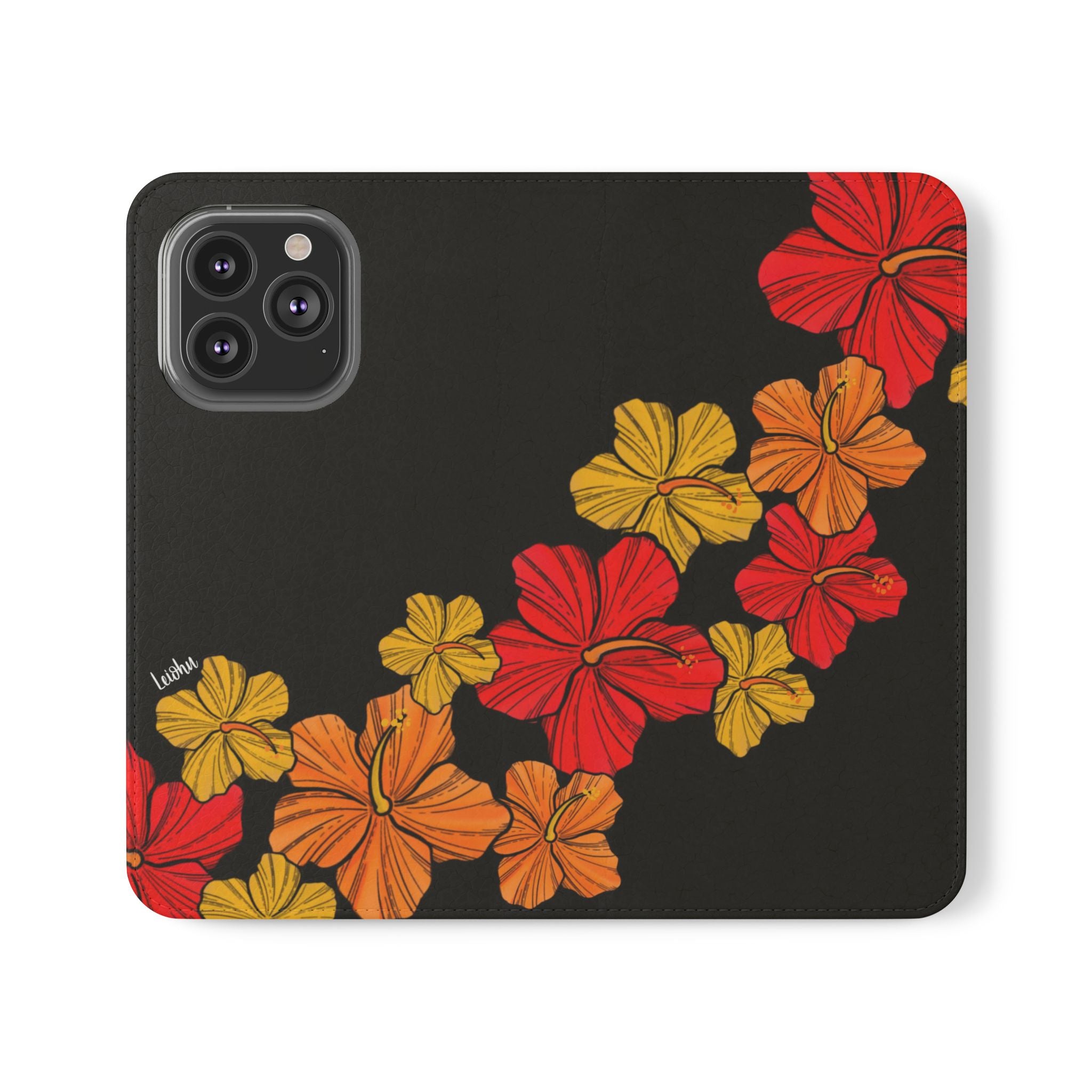 Hibiscus Retro - Folio case - LEIOHU DESIGNS