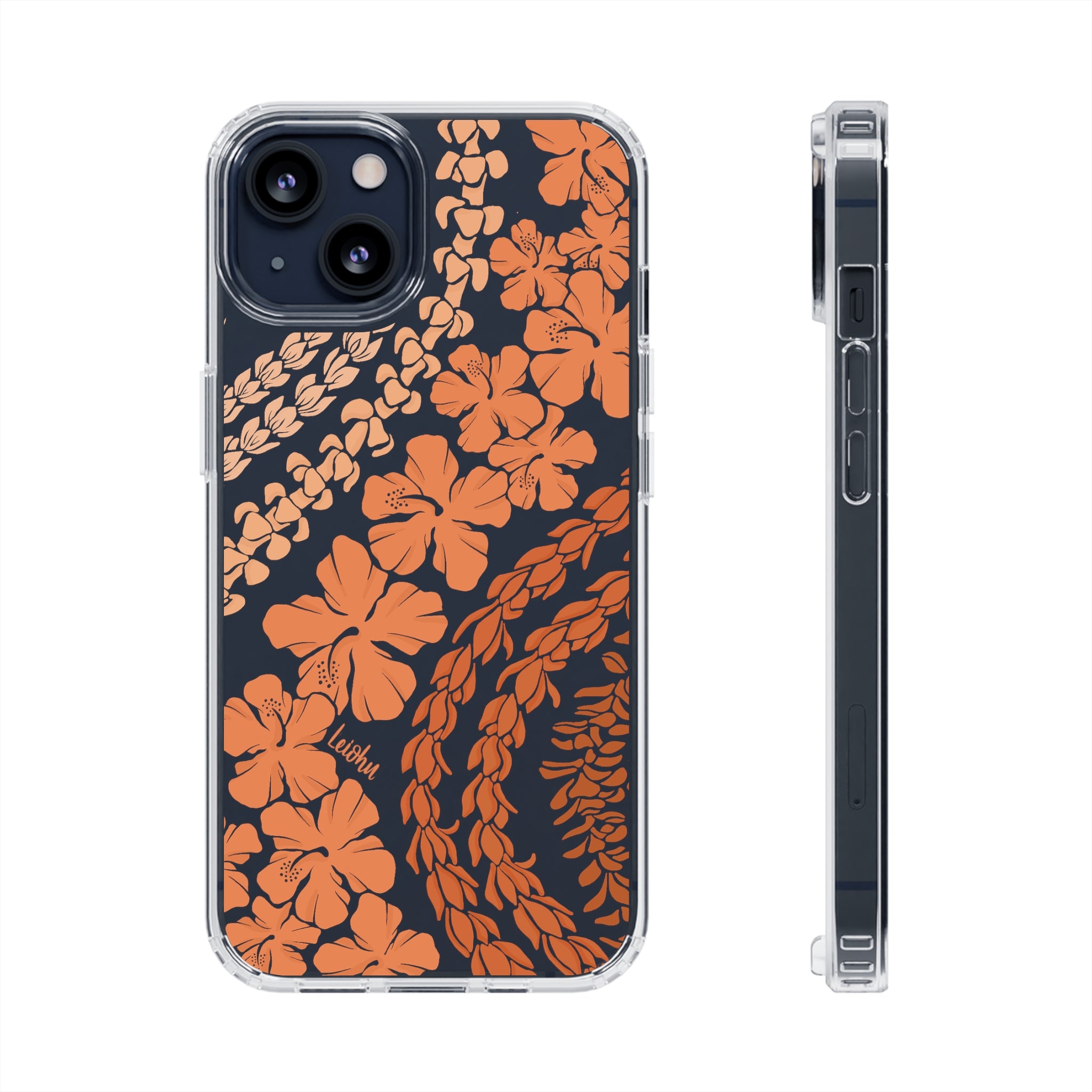 Groovy Lei - Warm - Clear Case - LEIOHU DESIGNS